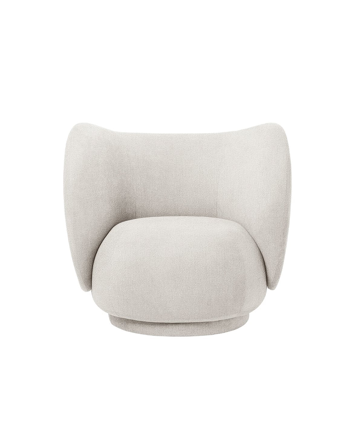 Rico Lounge Chair Boucle Off White