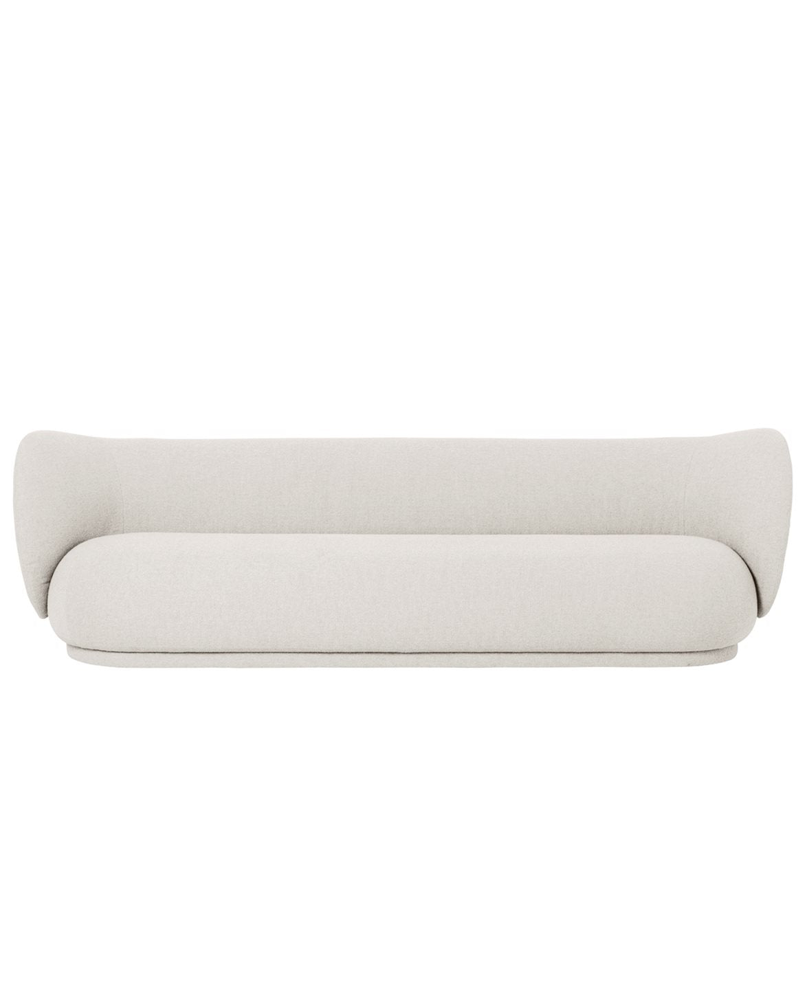 Rico Sofa Boucle 4-Seater Off White