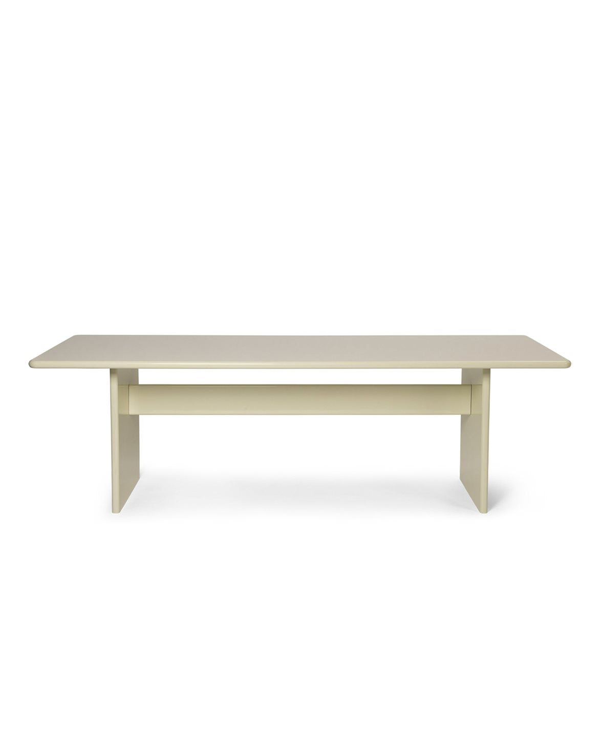 Rink Dining Table 240 Eggshell