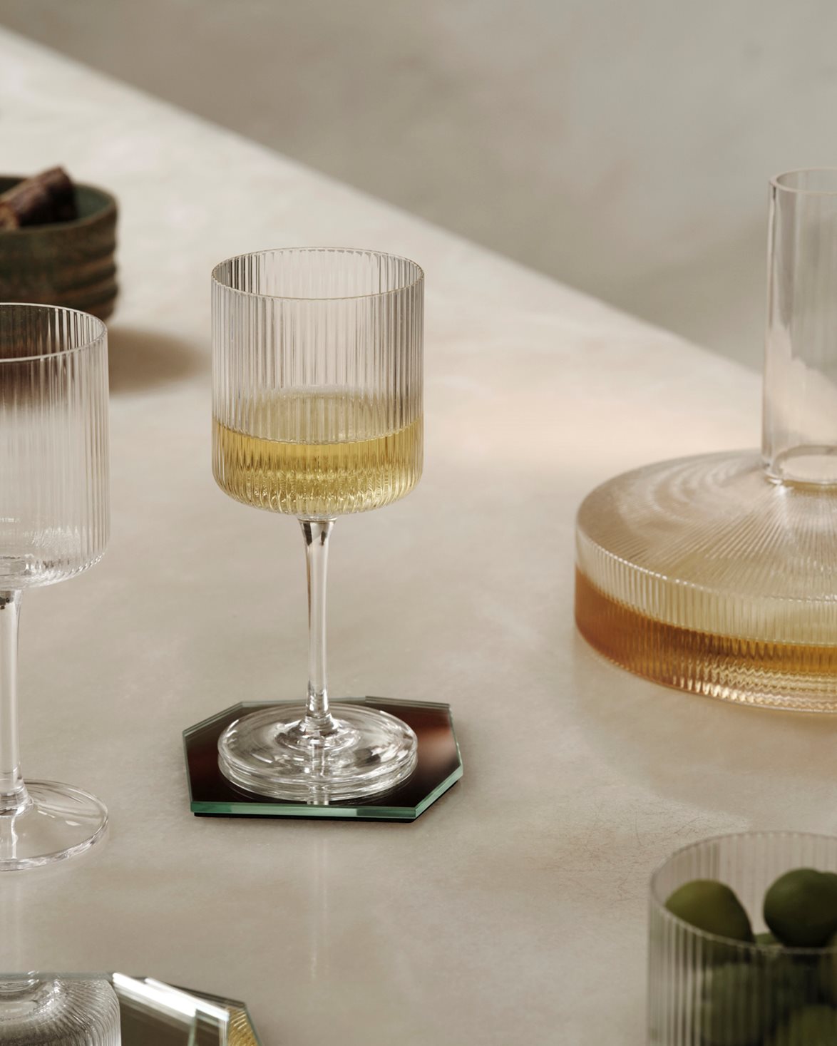 Ripple Red Wine Glasses 2-Pack Clear