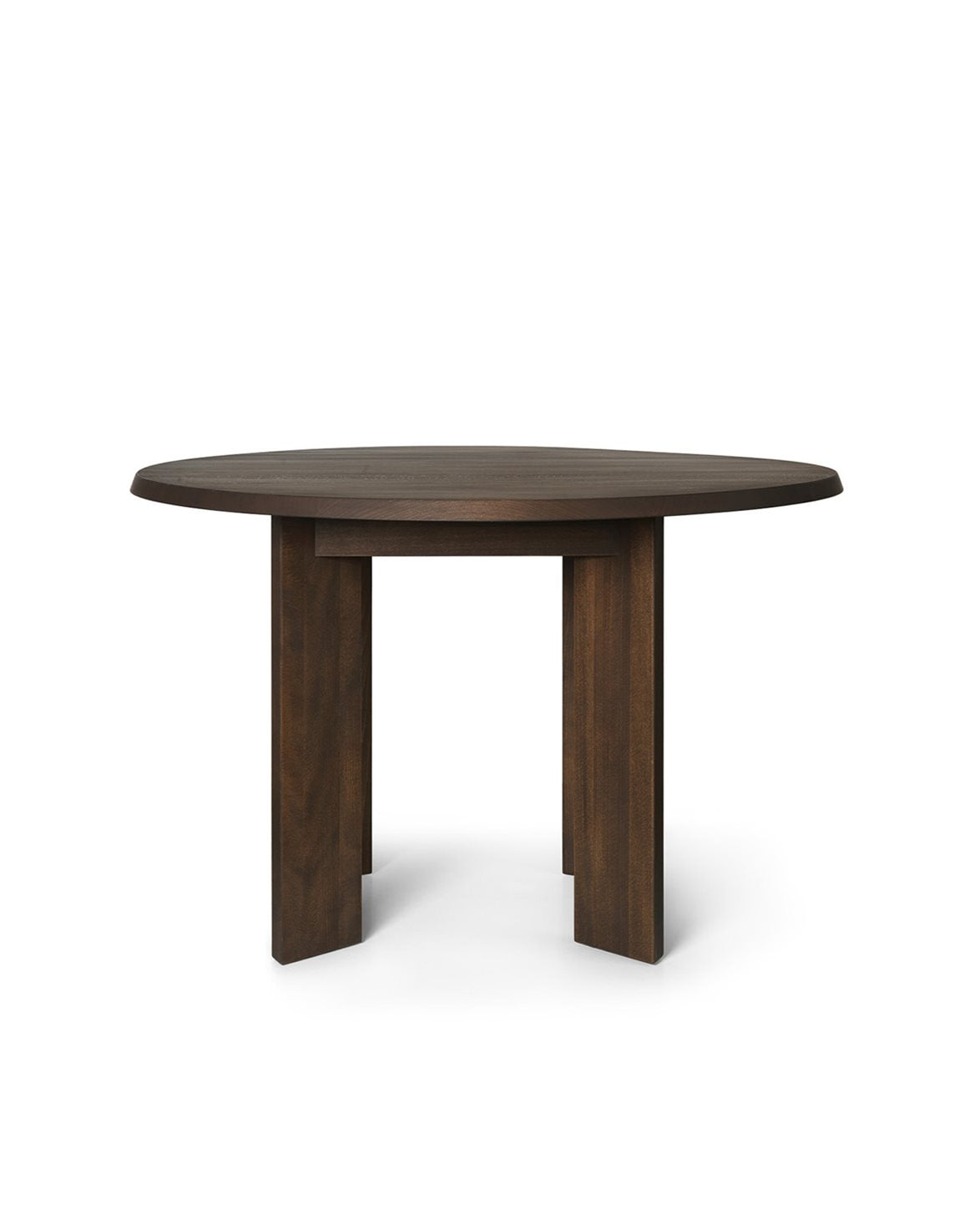 Tarn Dining Table 115 Dark Stained Beech