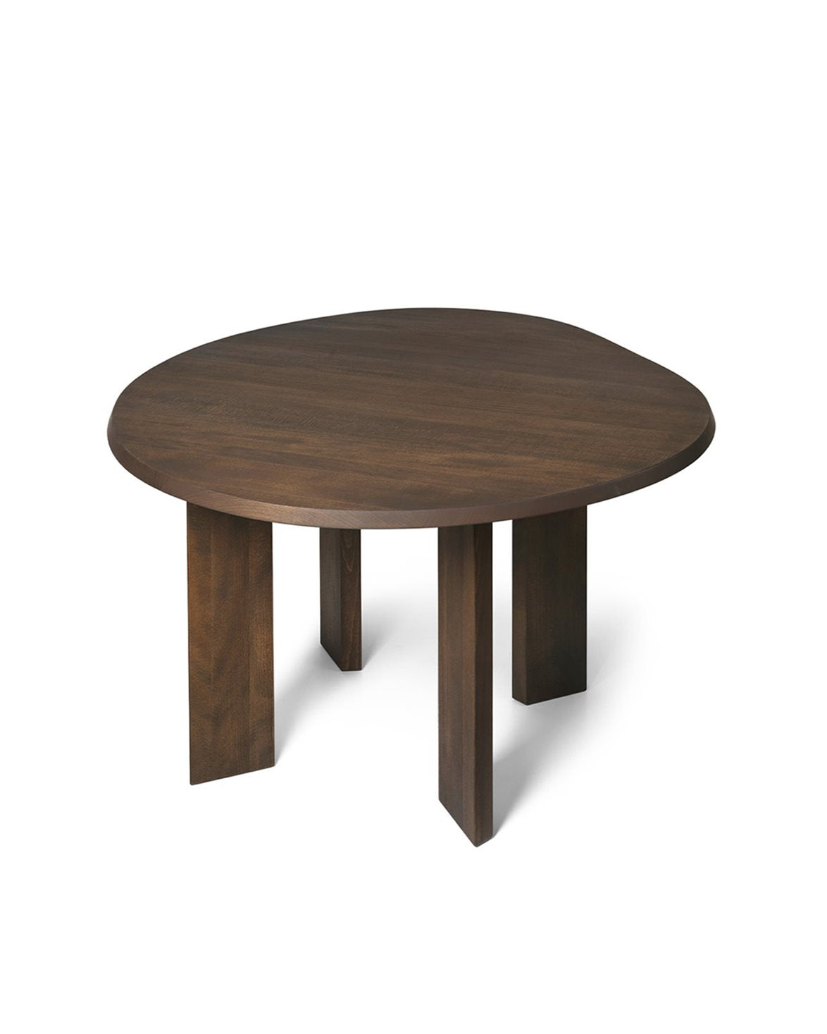 Tarn Dining Table 115 Dark Stained Beech