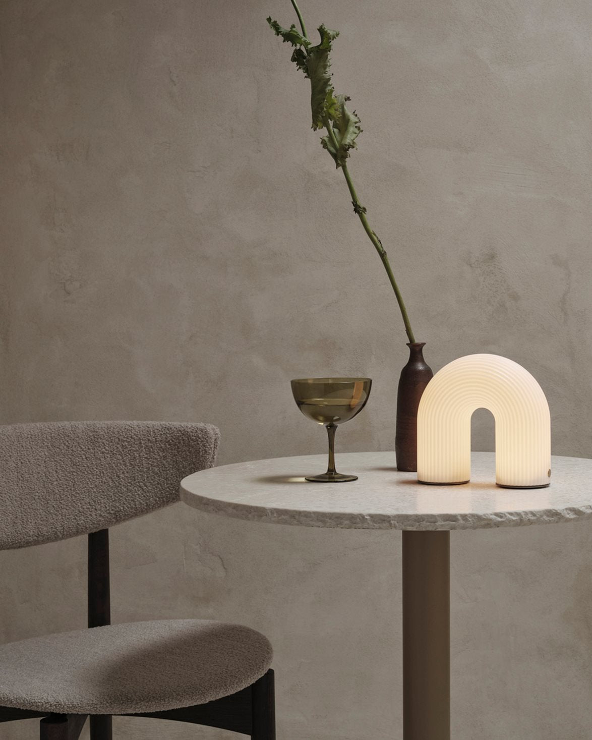 Vuelta Portable Lamp White