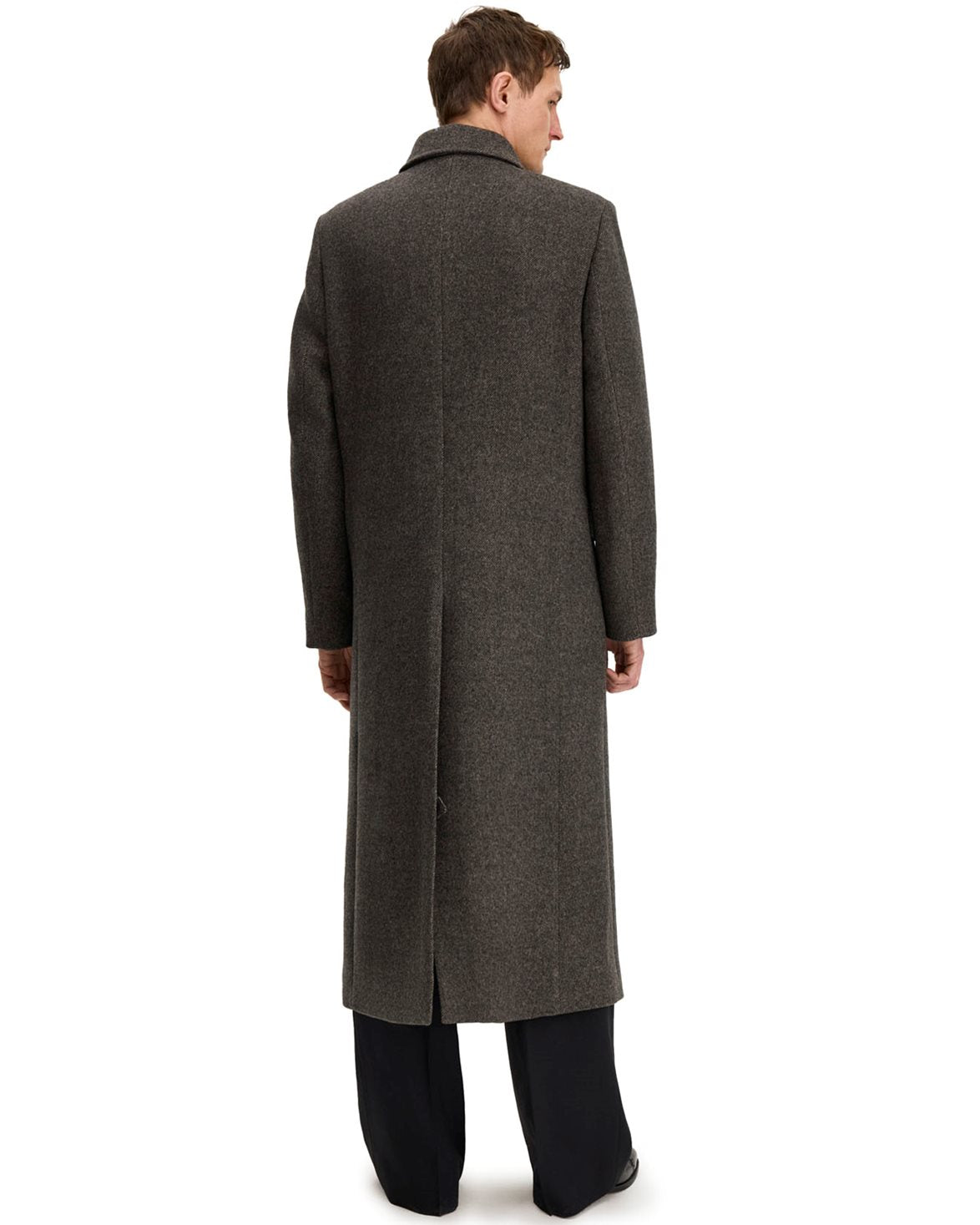 Damian Twill Coat Driftwood