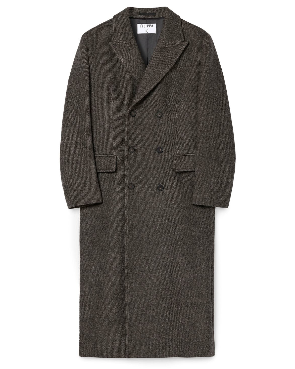 Damian Twill Coat Driftwood