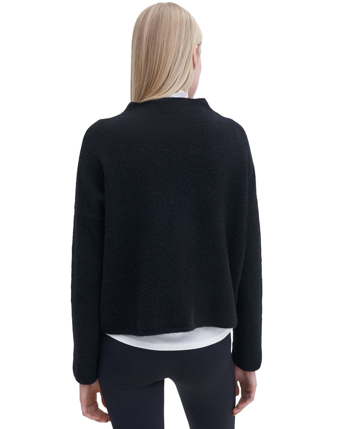 Mika Yak Funnelneck Sweater Black