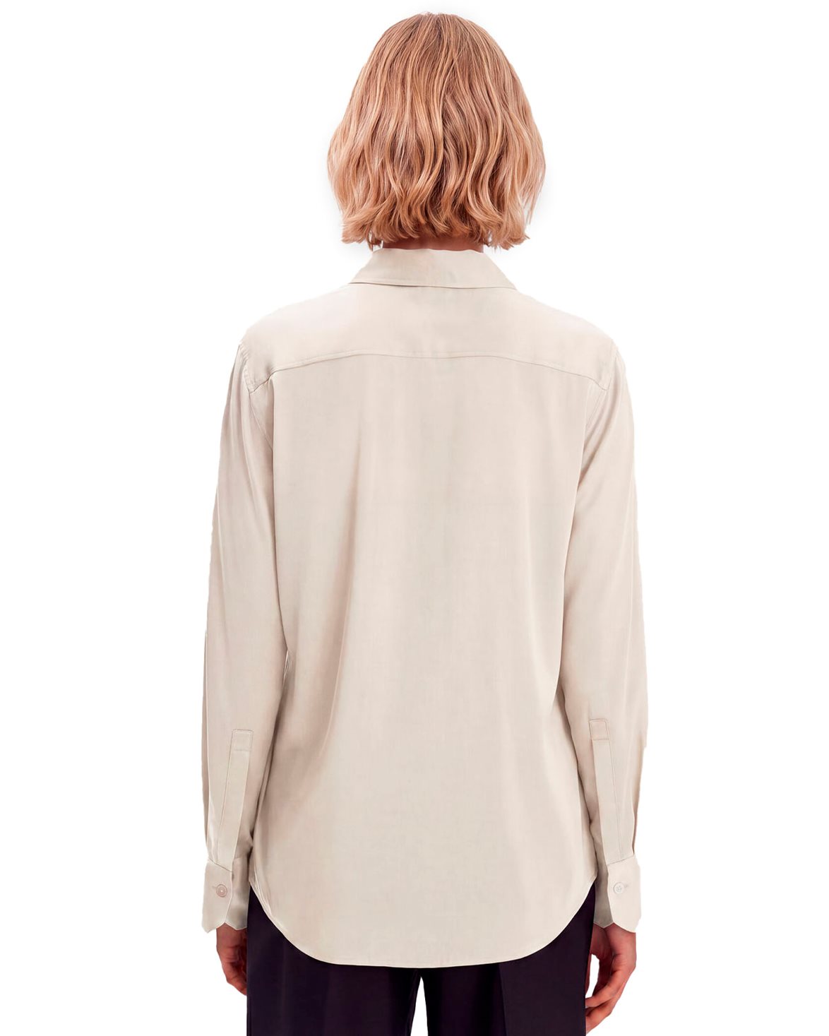 Silk Shirt Ivory