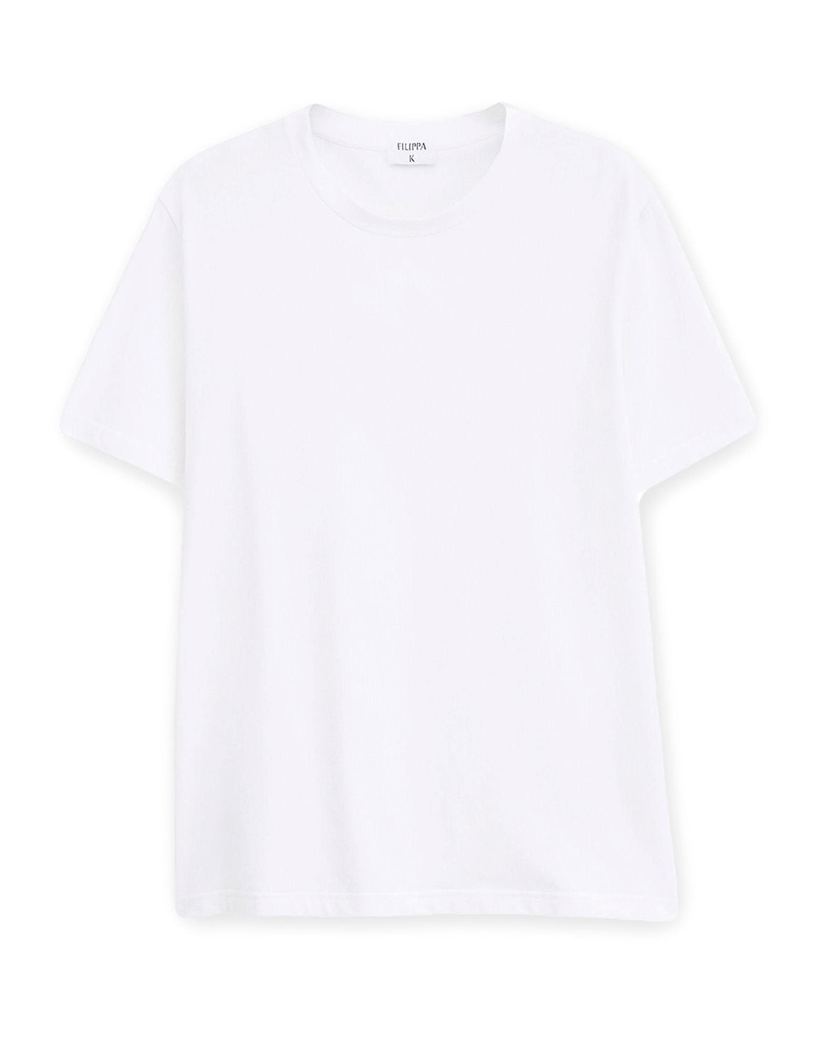 Stretch Cotton Tee White