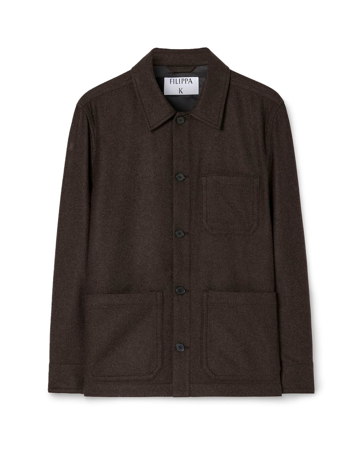 Taylor Flannel Jacket Walnut Brown