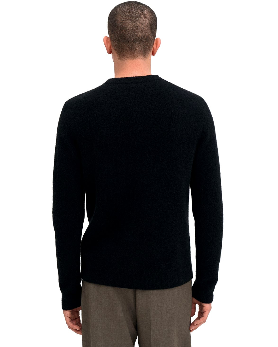Wool Yak Sweater Black