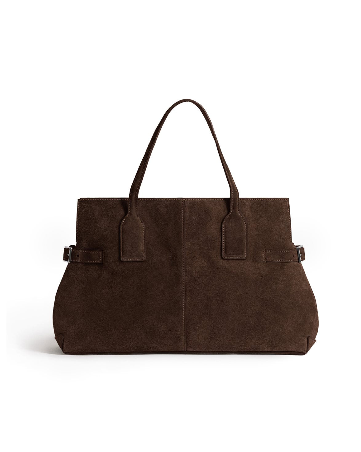 Lisa Bowler Bag Suede Chocolate