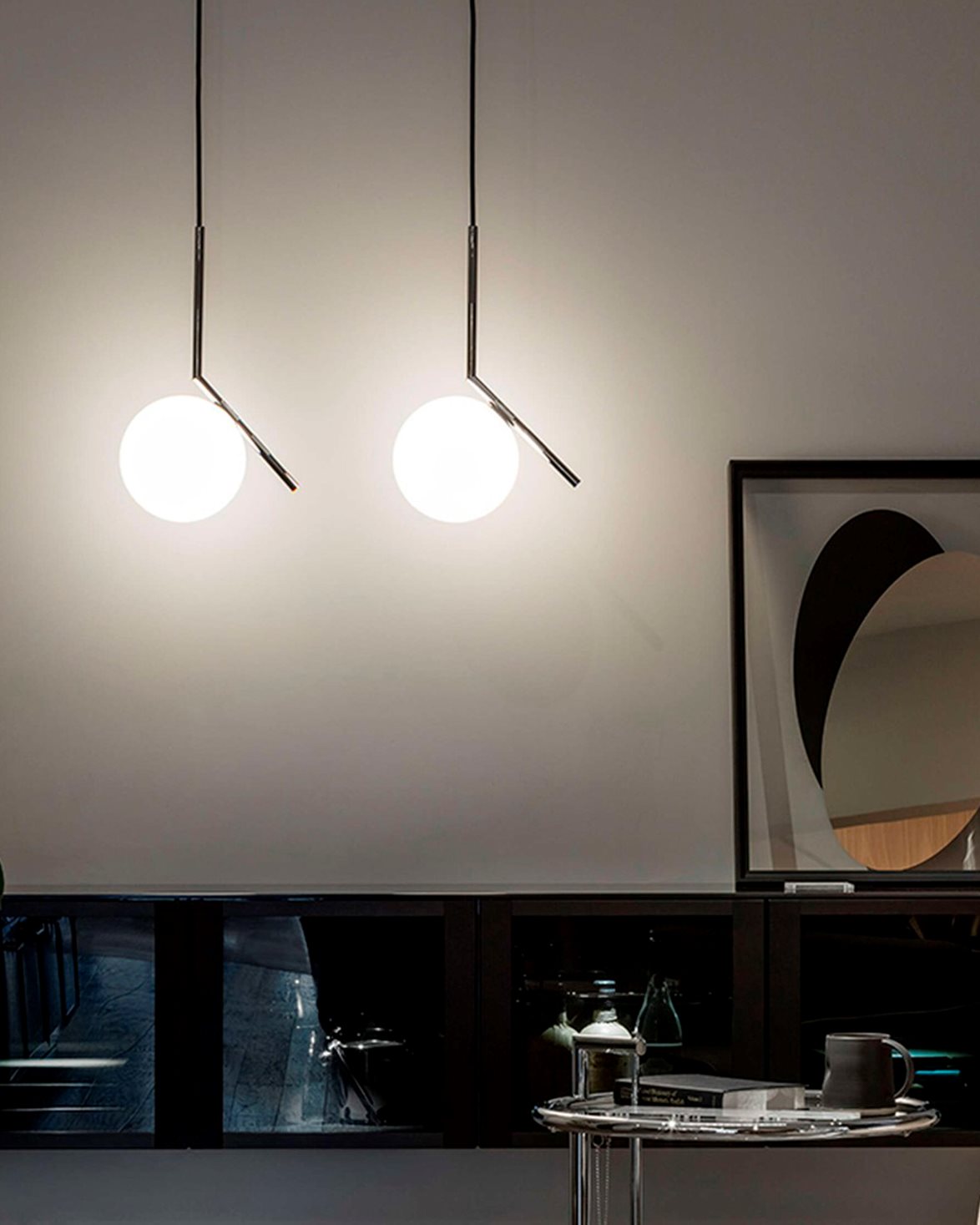 IC Lights S2 Pendant Lamp Crome