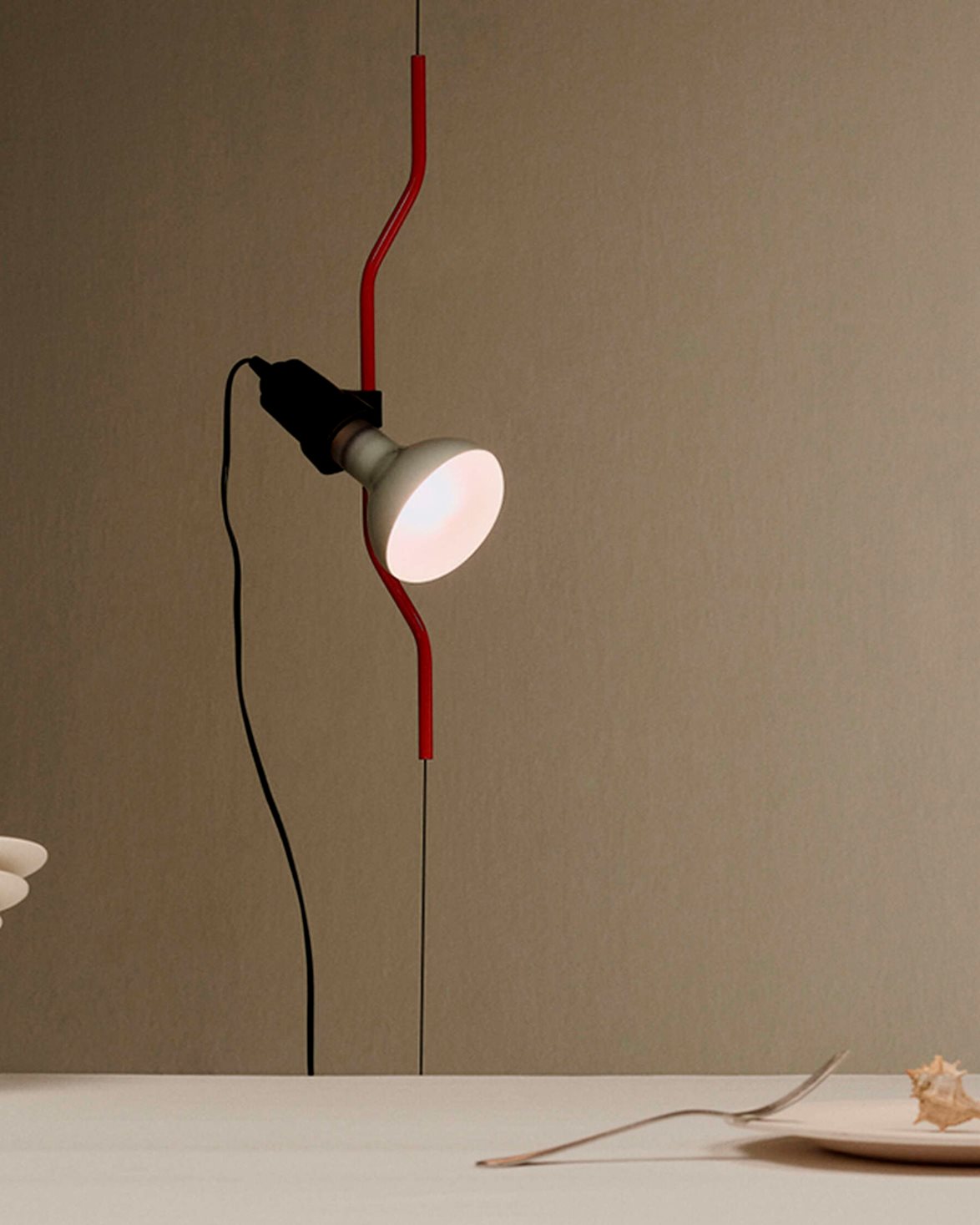 Parentesi Lamp Red