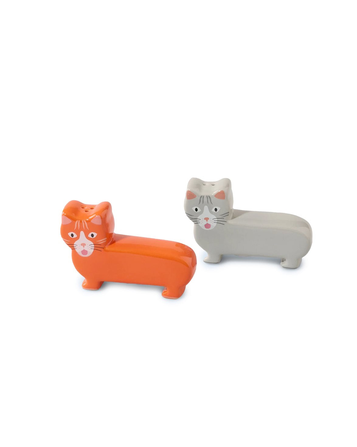 Salt & Pepper Cat Grey/Orange