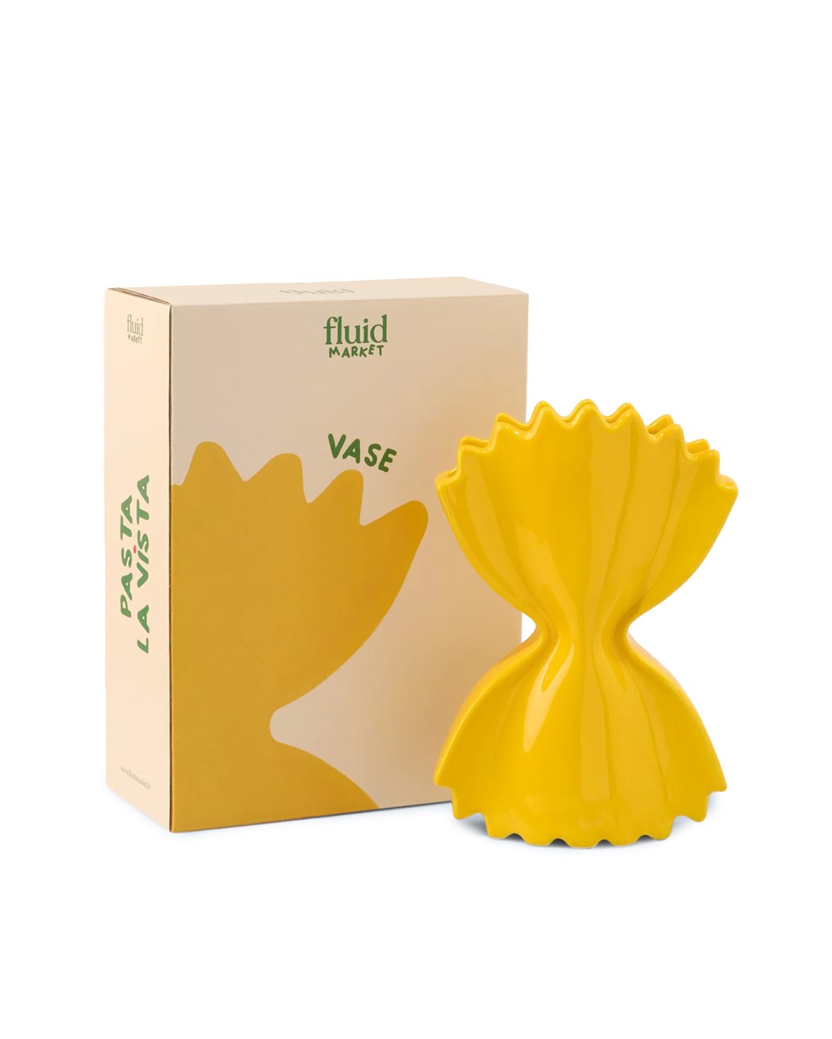 Vase Pasta Yellow
