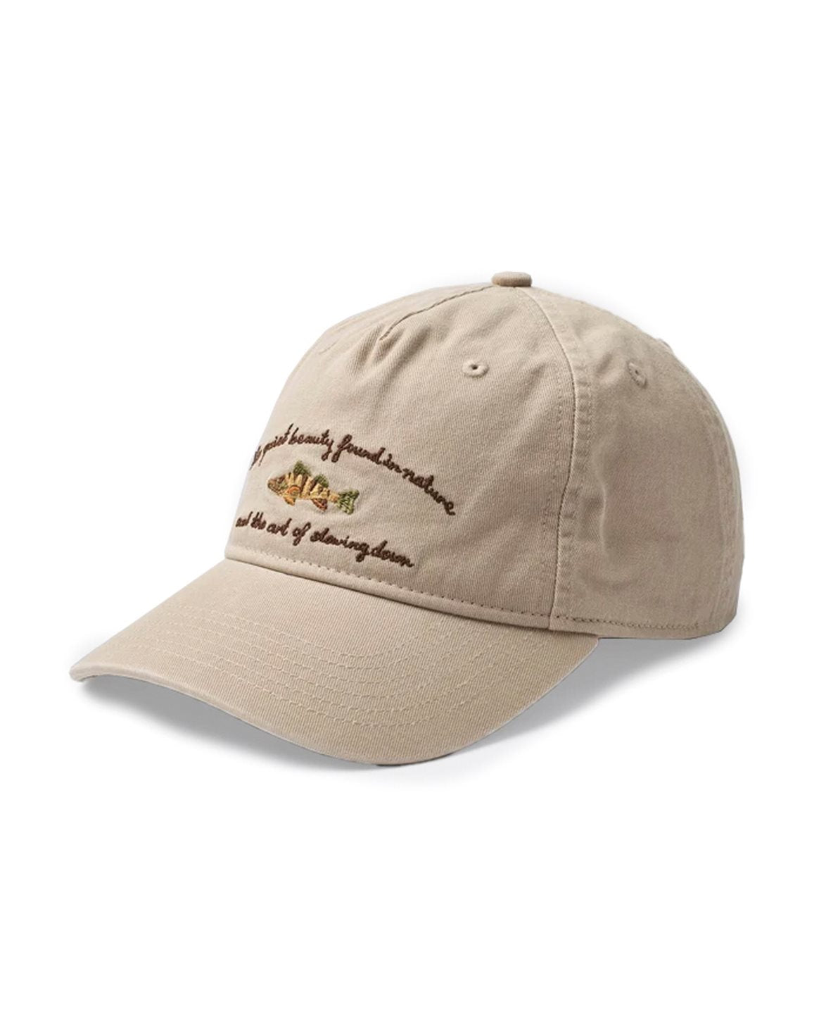 Fish Washed Cap Khaki