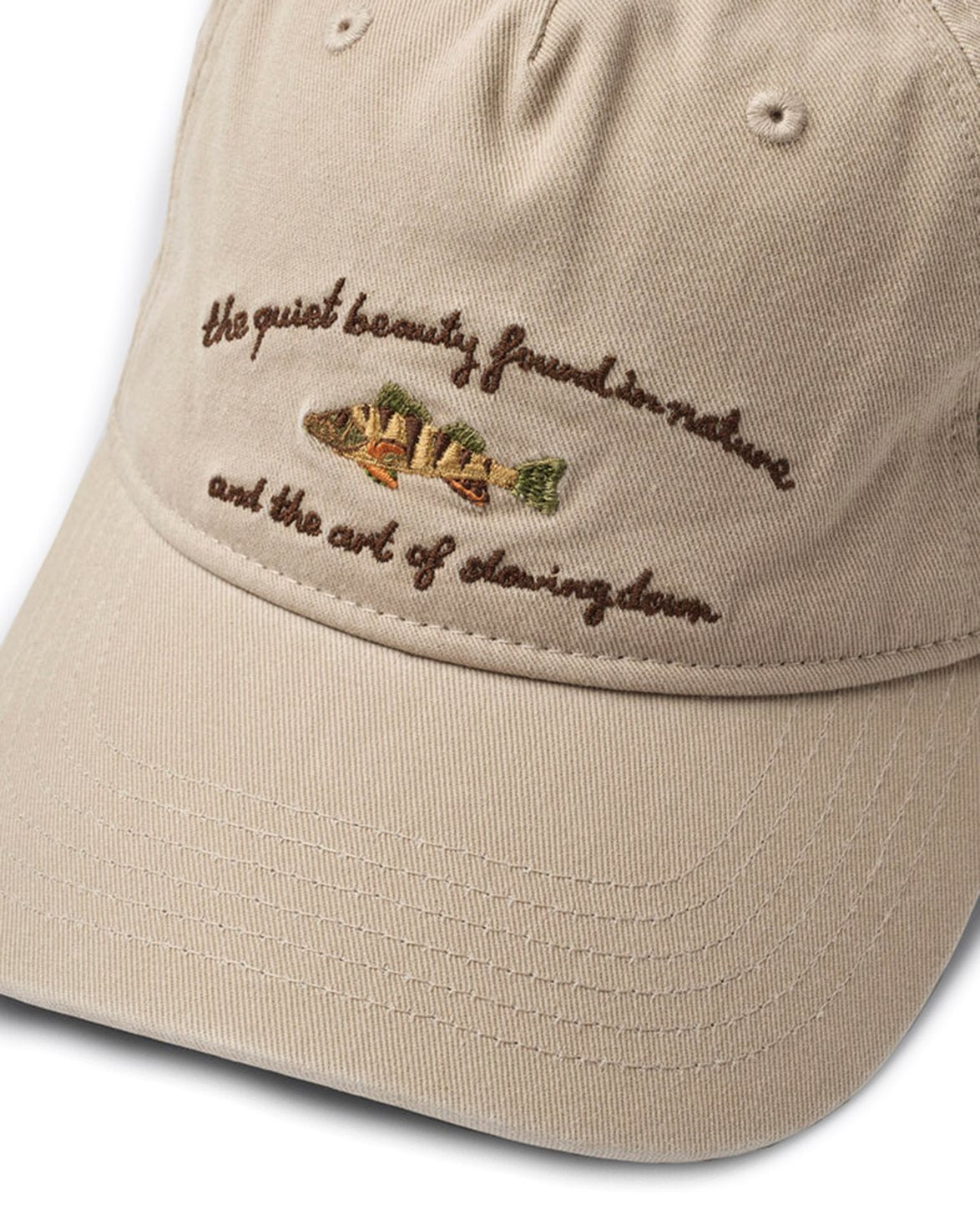 Fish Washed Cap Khaki