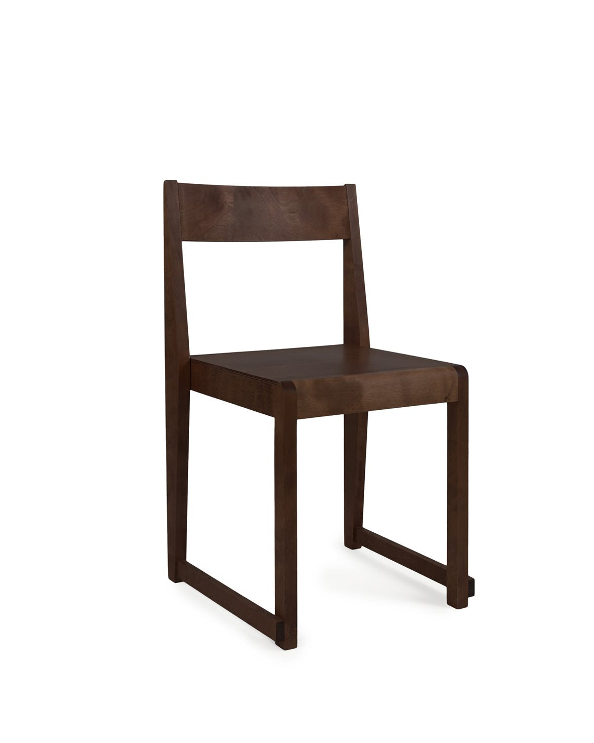 Chair 01 Dark Brown Birch