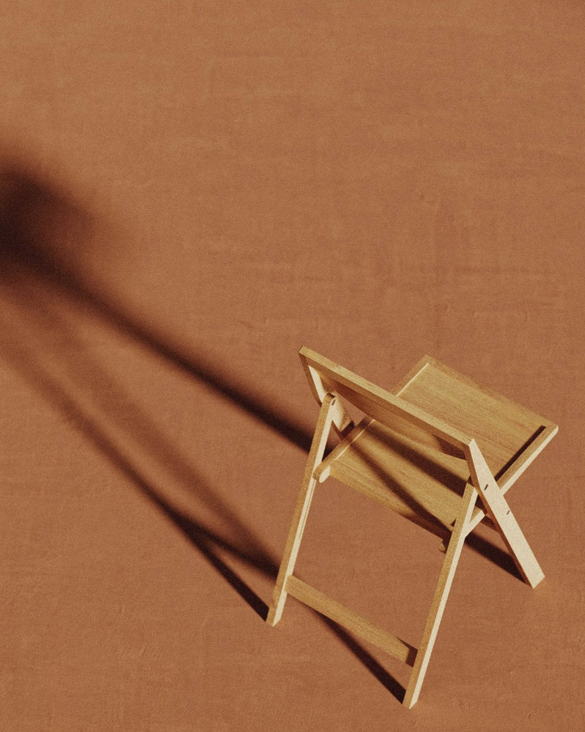 Folding Flat Chair Natural Birch