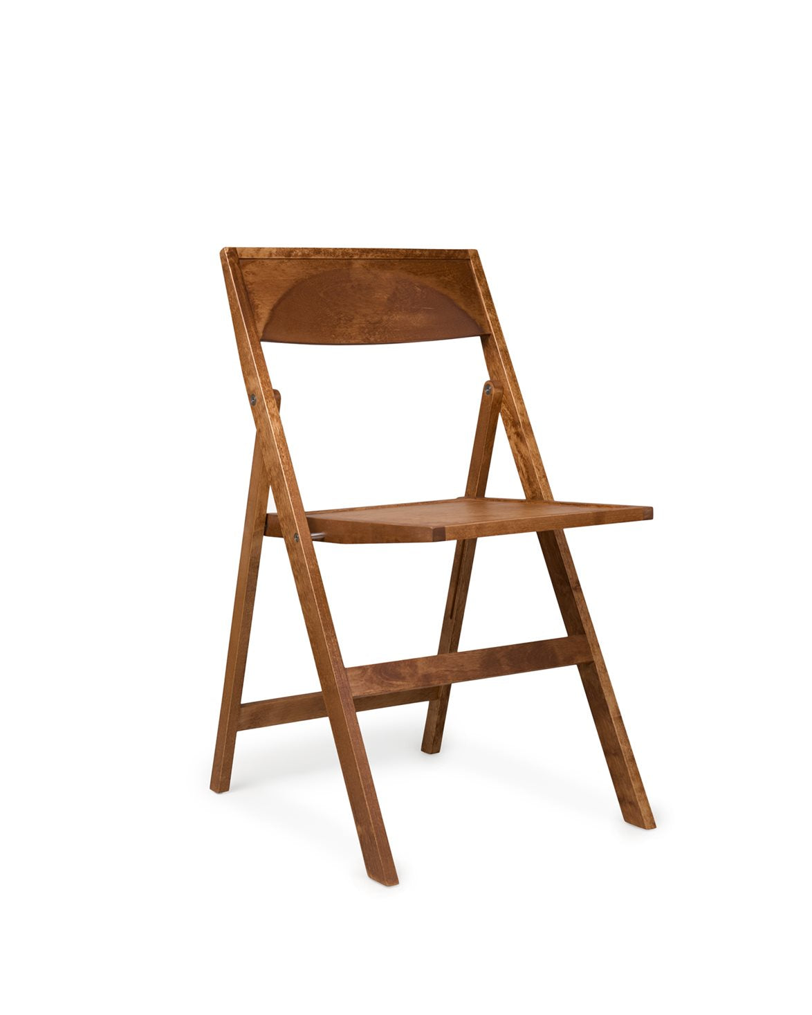 Folding Flat Chair Warm Brown Birch