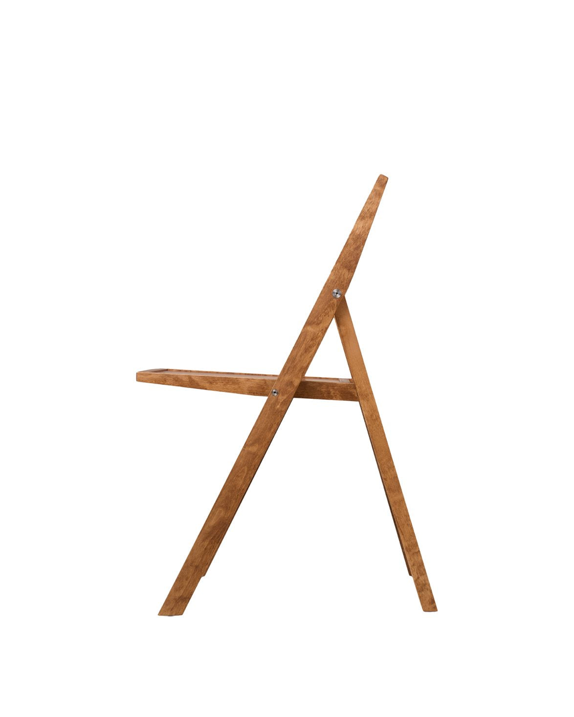 Folding Flat Chair Warm Brown Birch