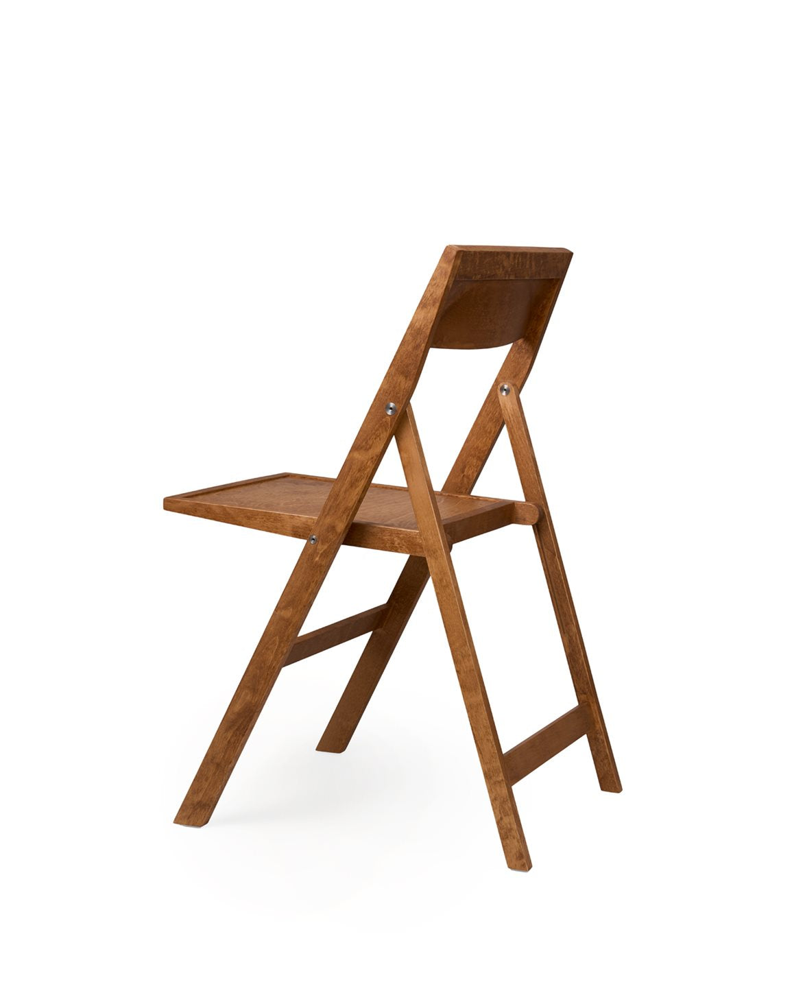 Folding Flat Chair Warm Brown Birch