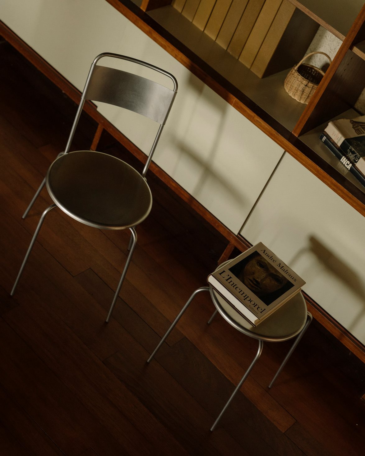 Petit Rond Chair Stainless Steel