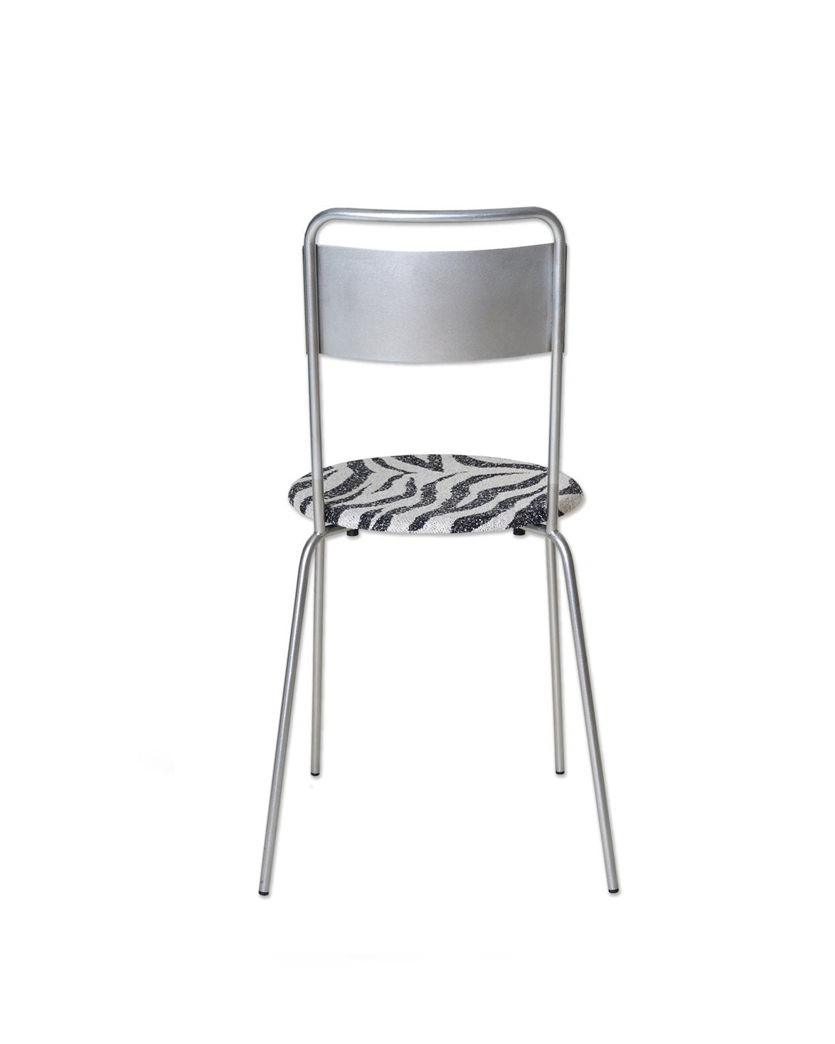 Petit Rond Chair Zebra/Stainless Steel
