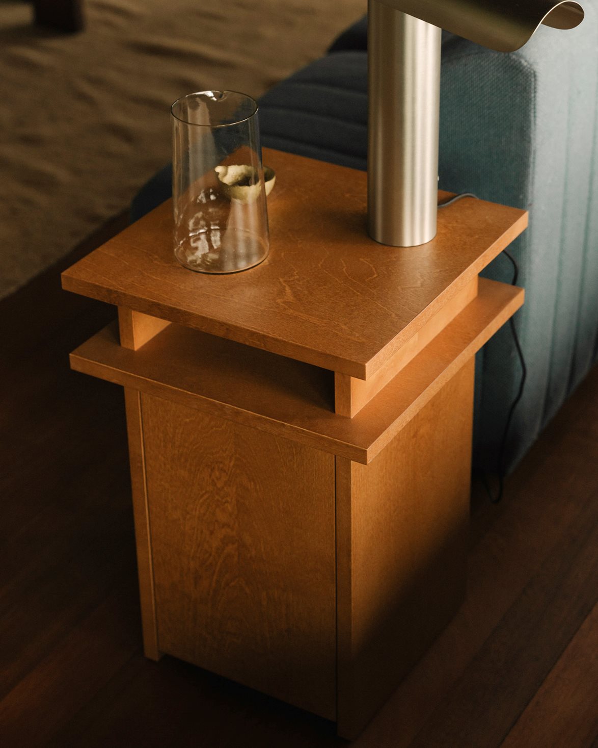 Ratio Side Table Warm Brown Birch