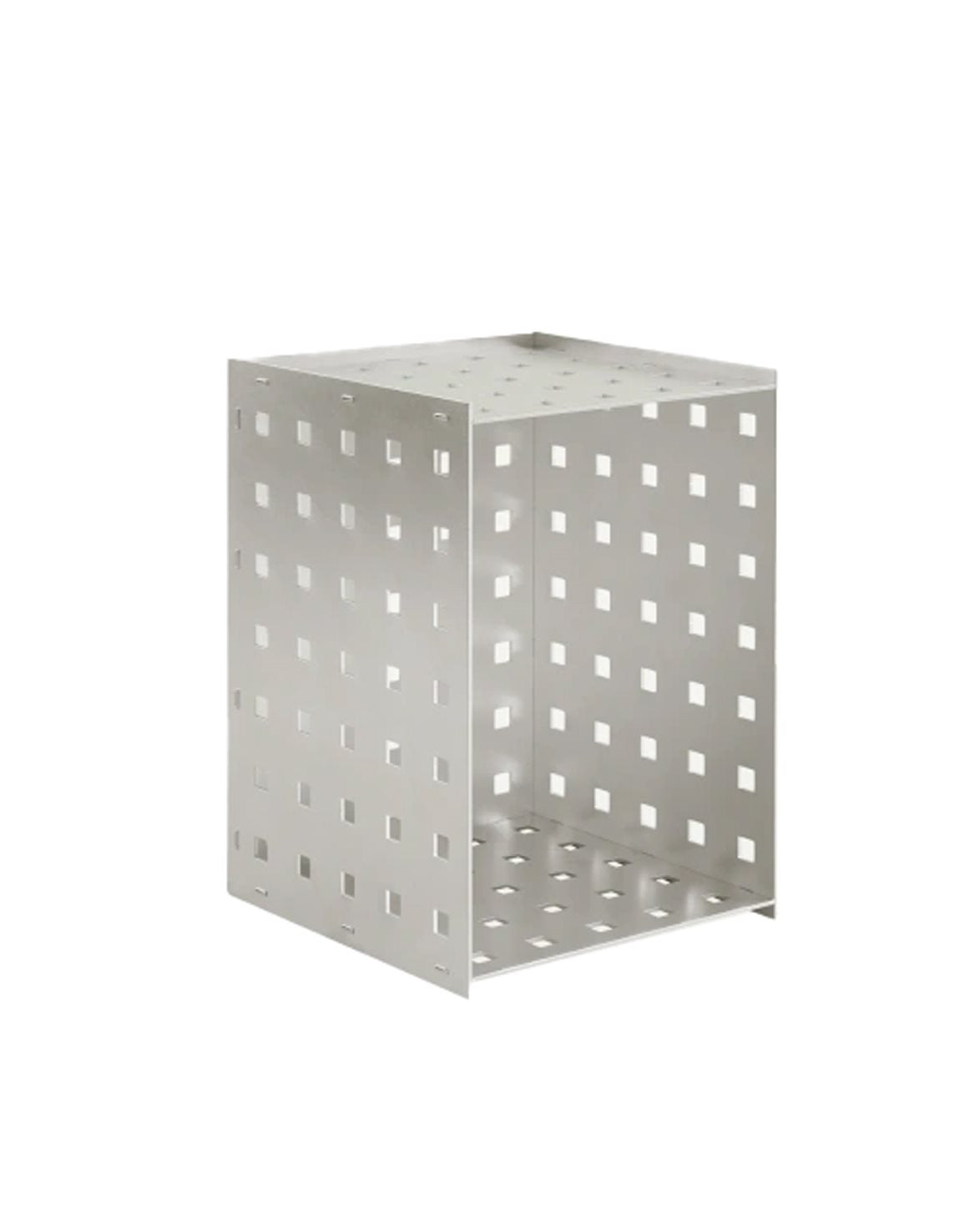 Rivet Box Table Perforated Aluminum