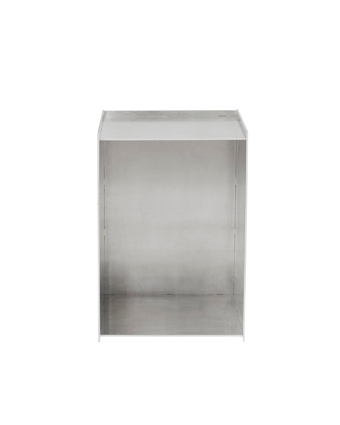 Rivet Box Table Stainless Steel