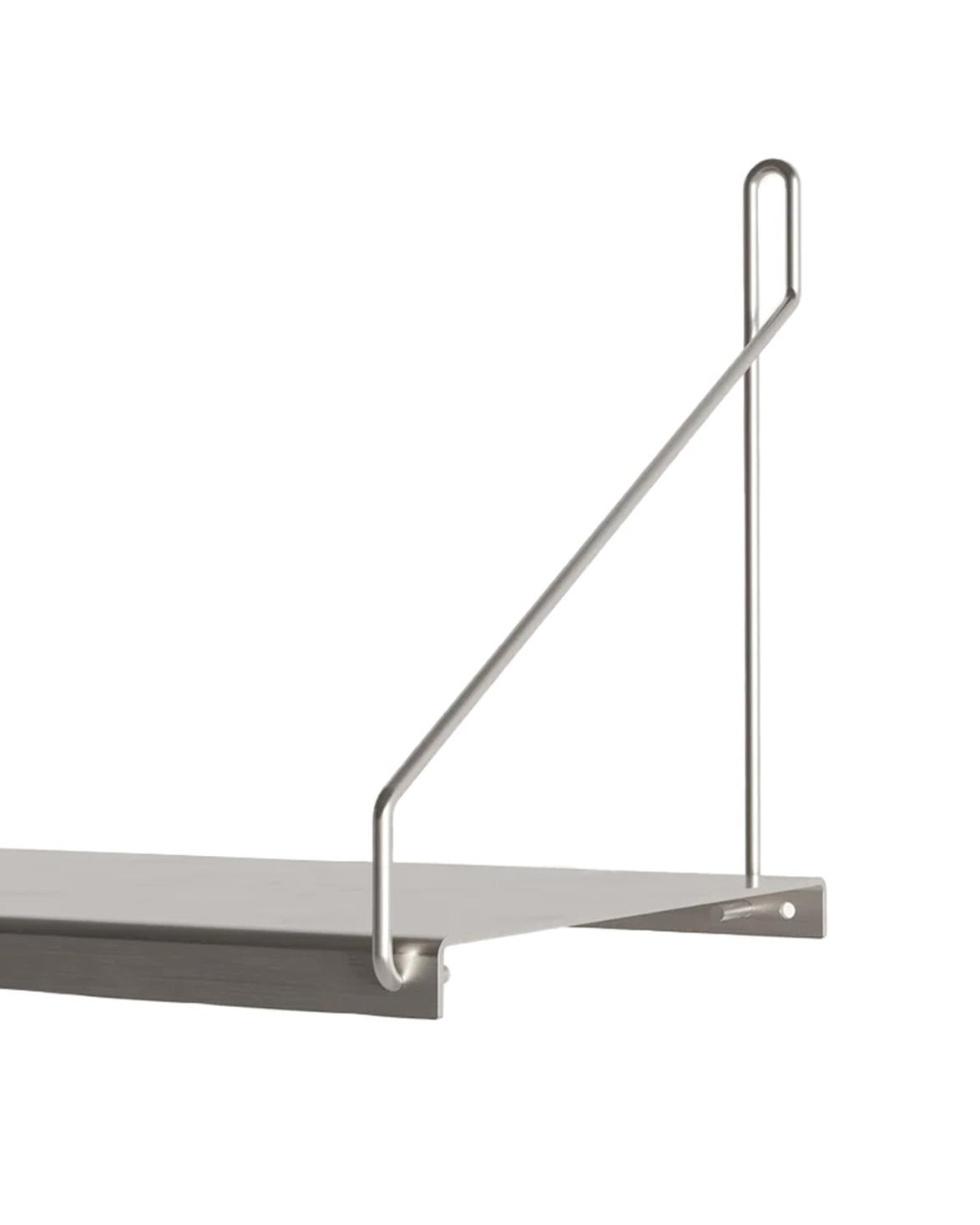 Single Shelf D20 W80 Stainless Steel