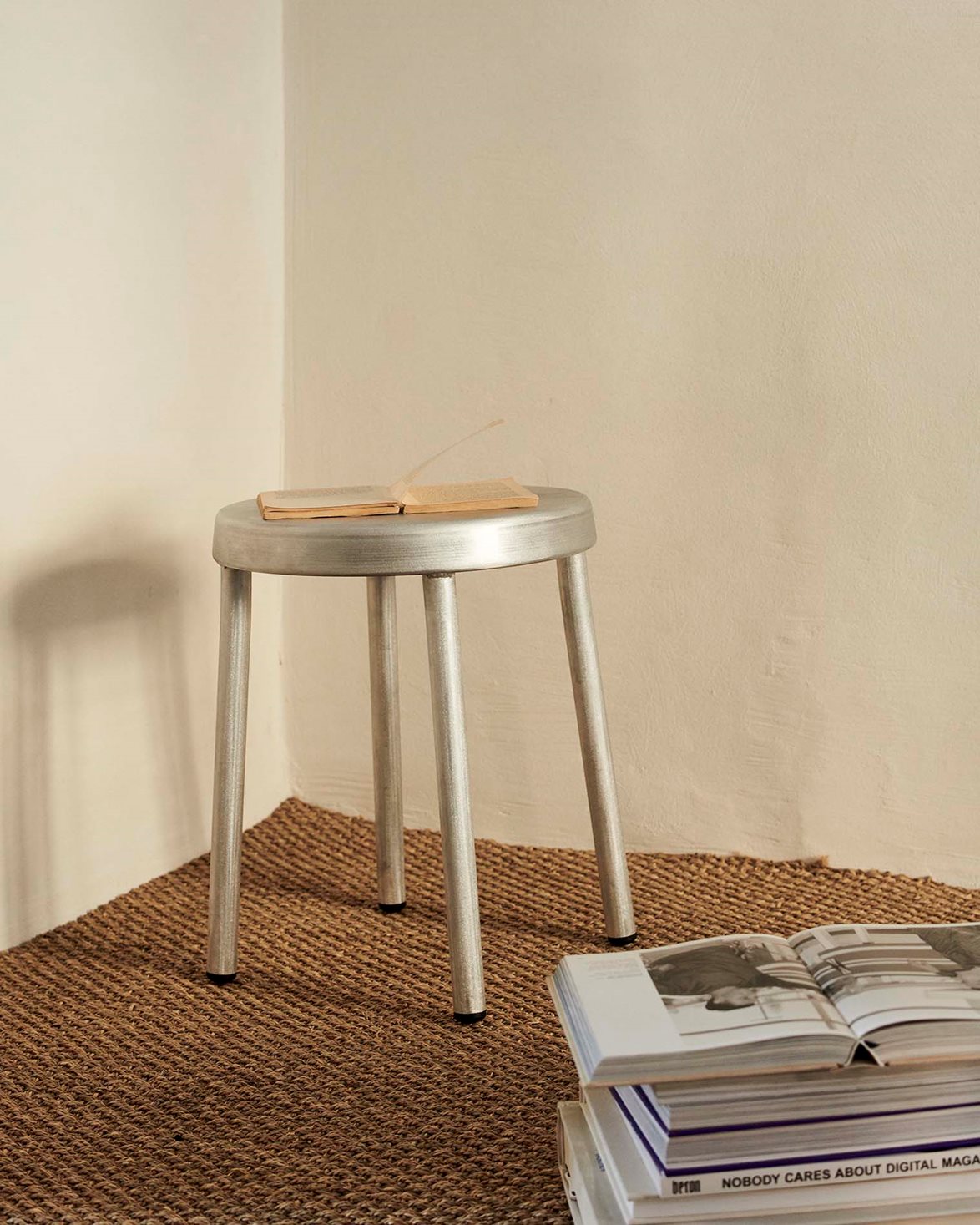 Tasca Stool Aluminum