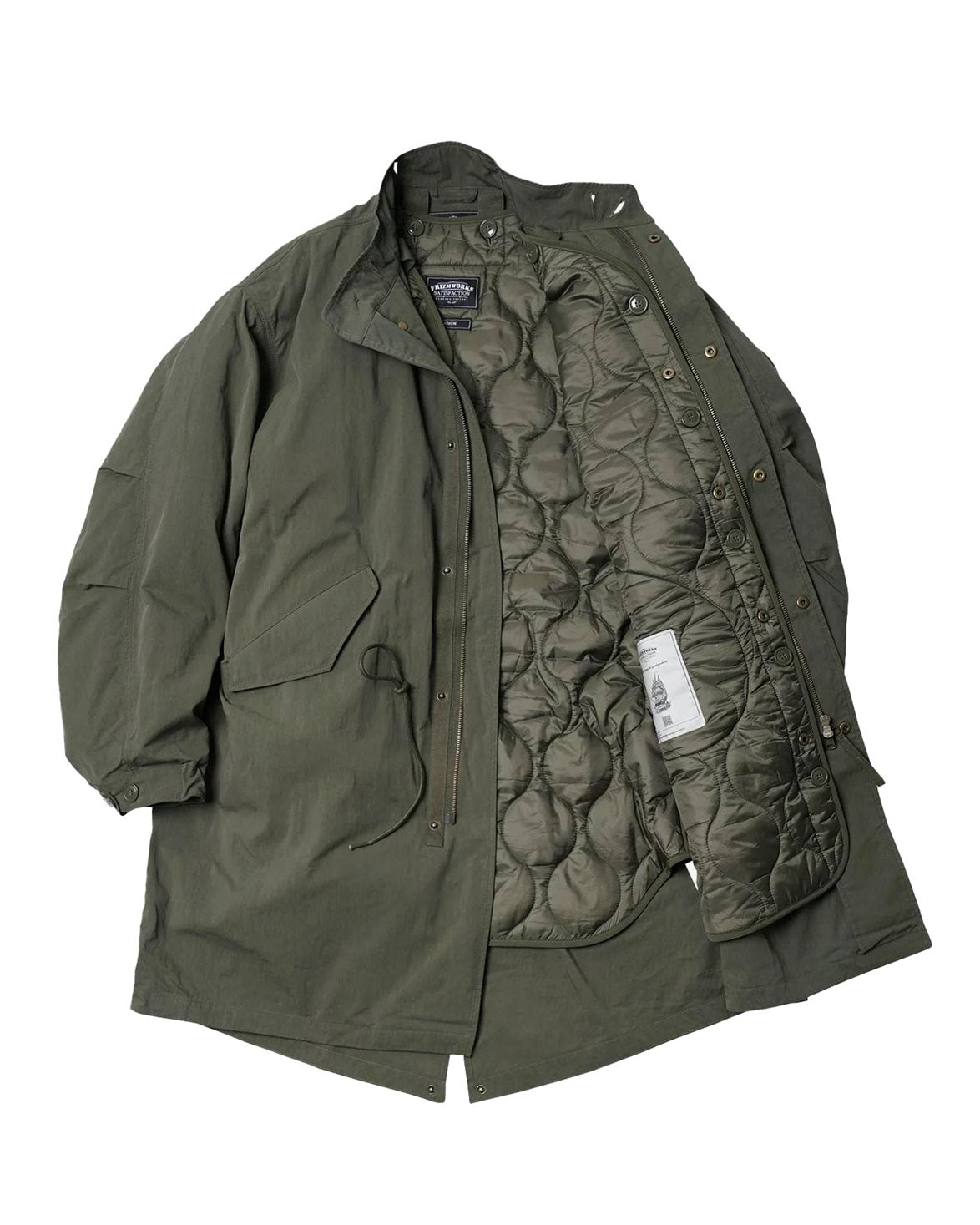 Vincent M1965 Fishtail Parka 004 Olive