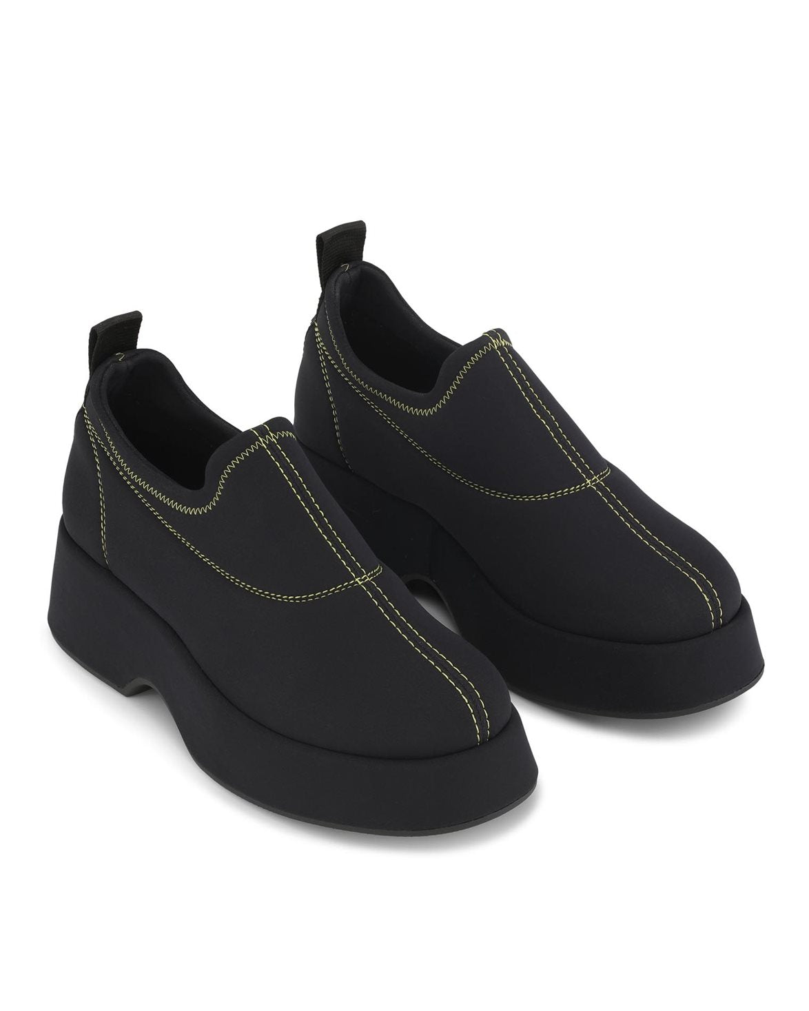 Flatform Shoe Black