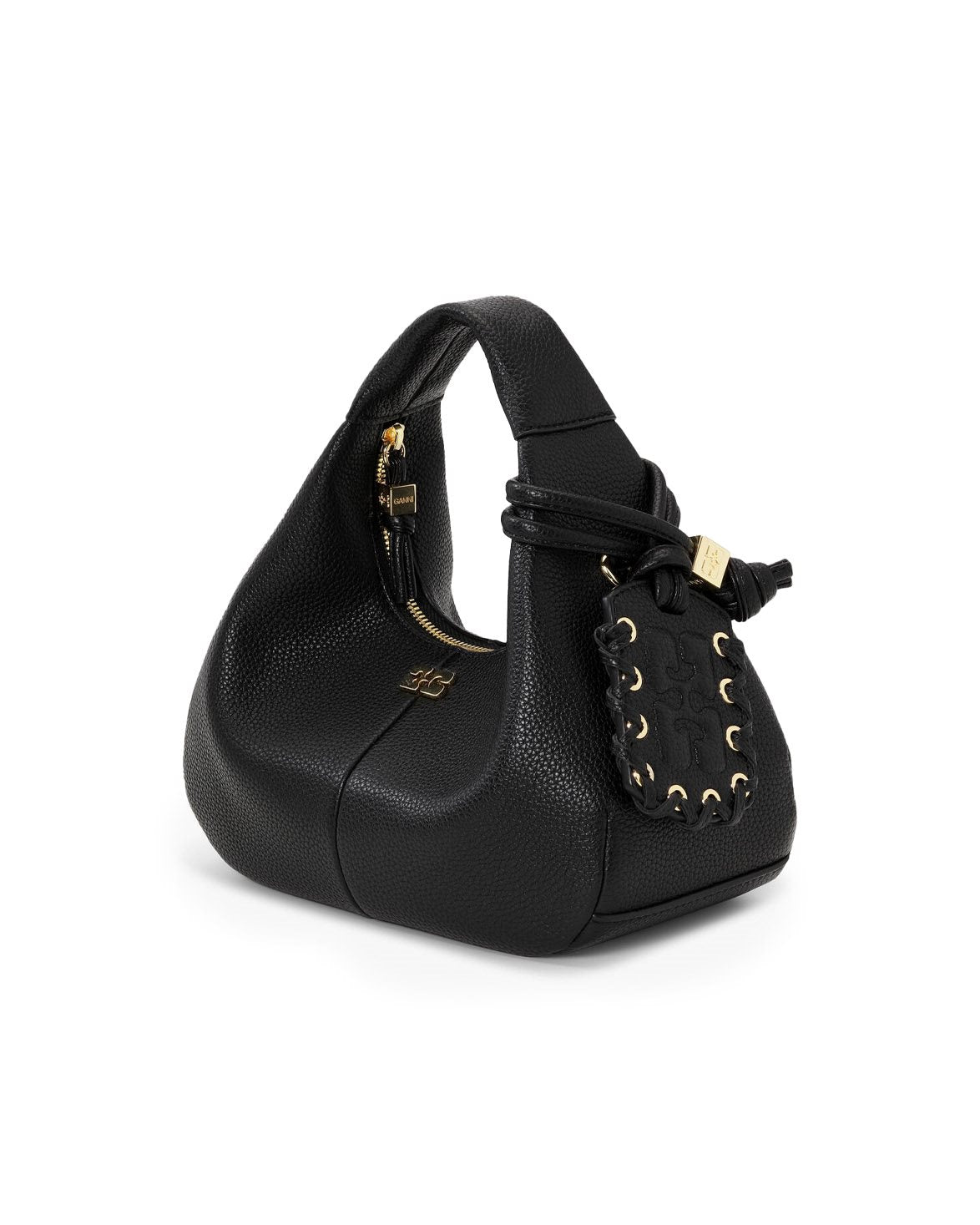 Hobo Mini Bag Grained Black
