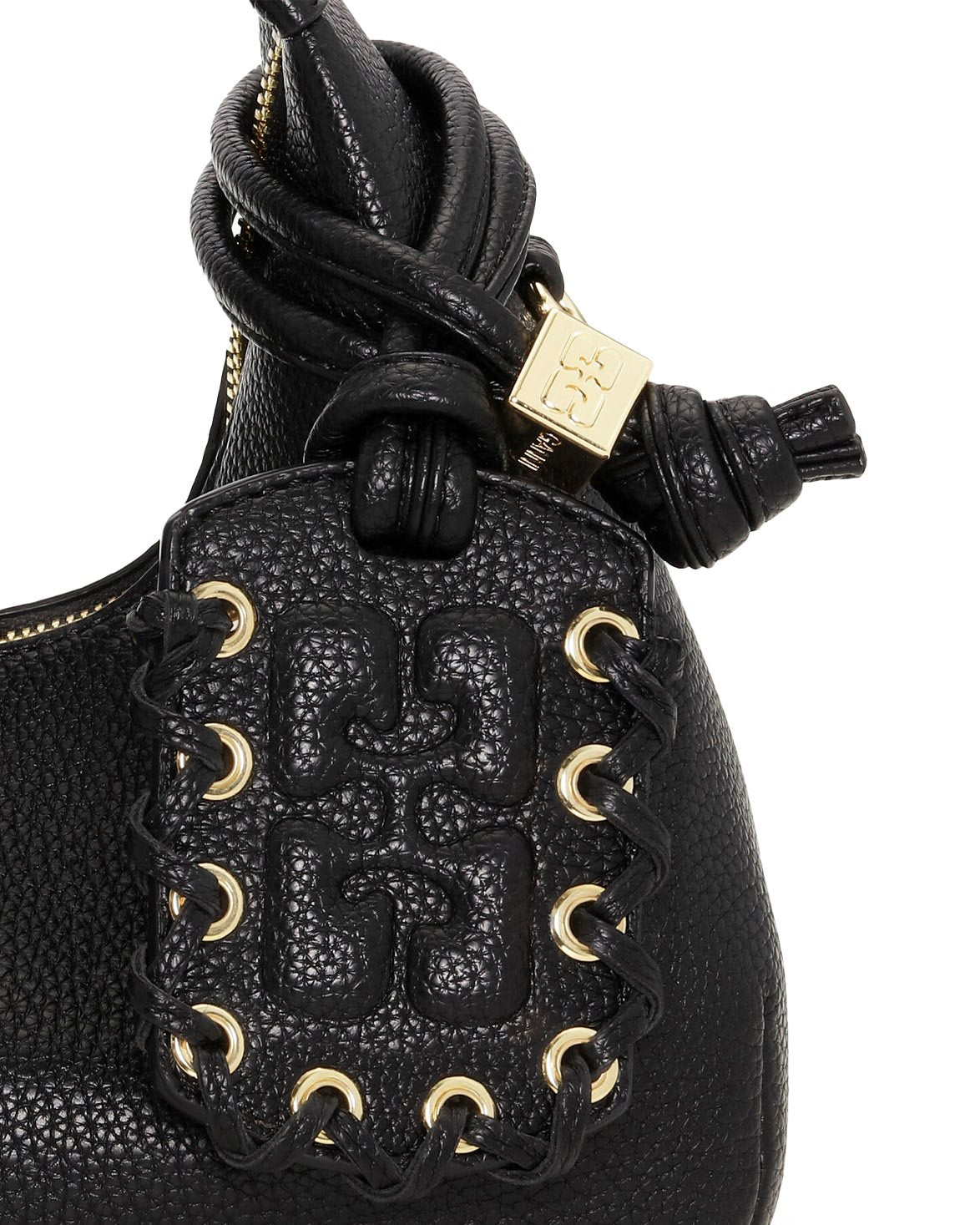 Hobo Mini Bag Grained Black