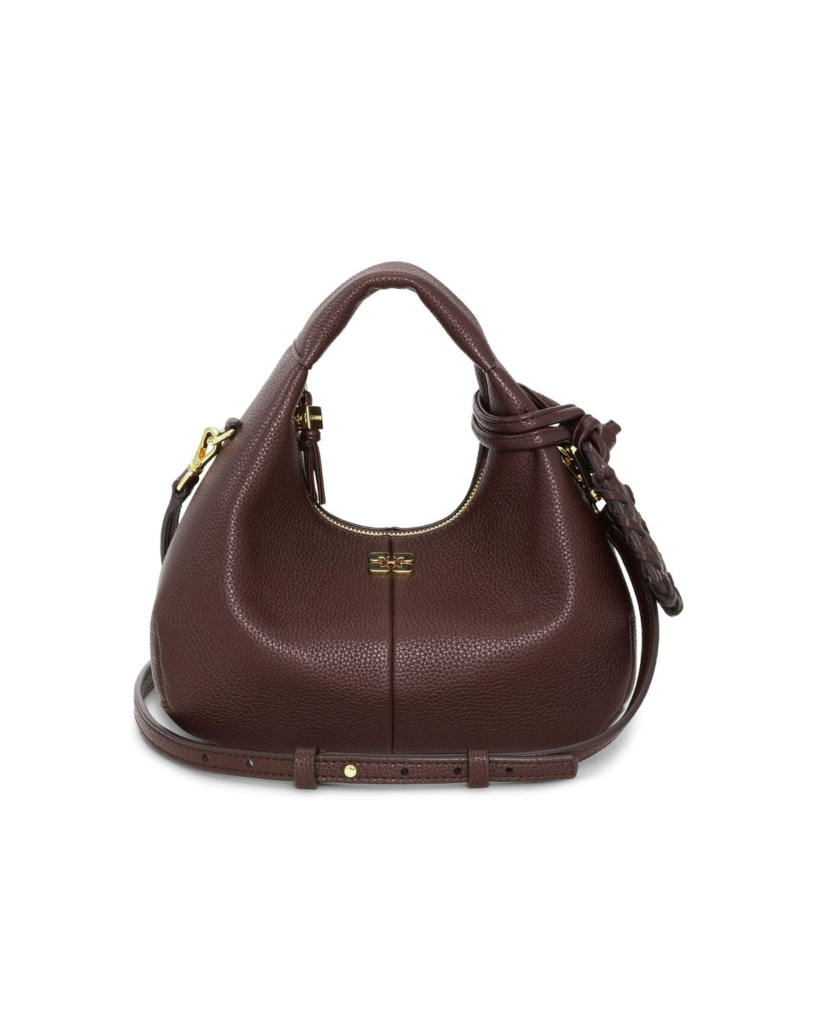 Hobo Mini Bag Grained Chicory Coffee