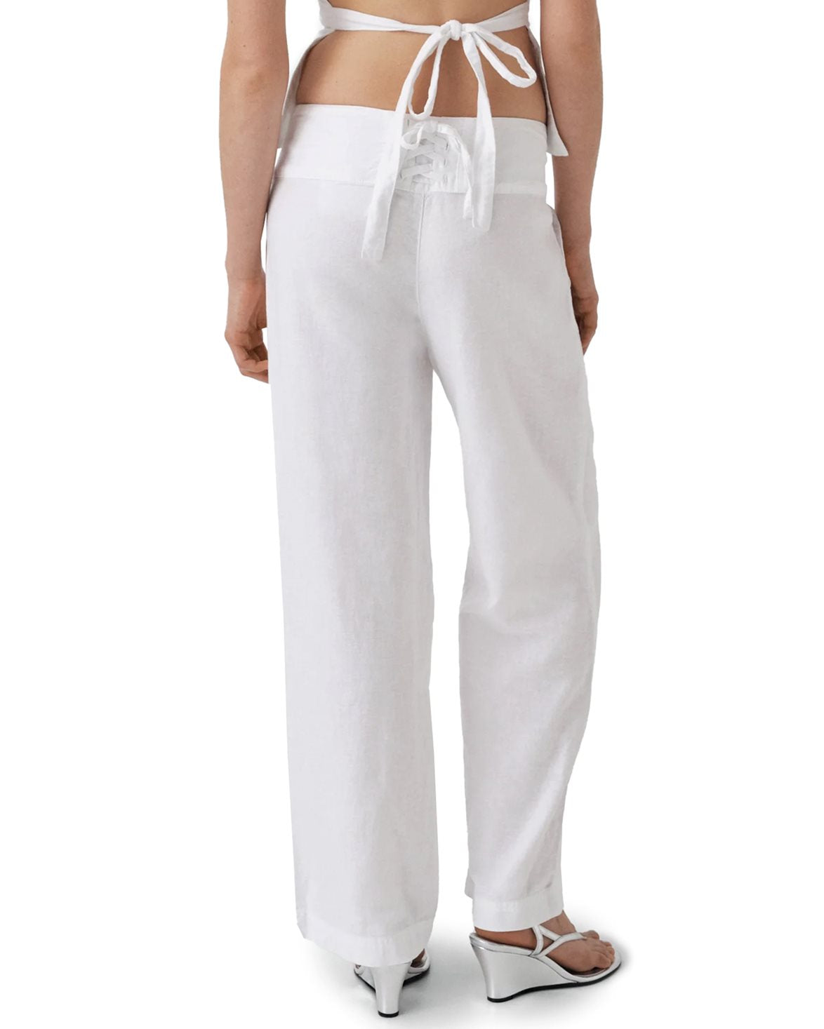 Anna Trousers White