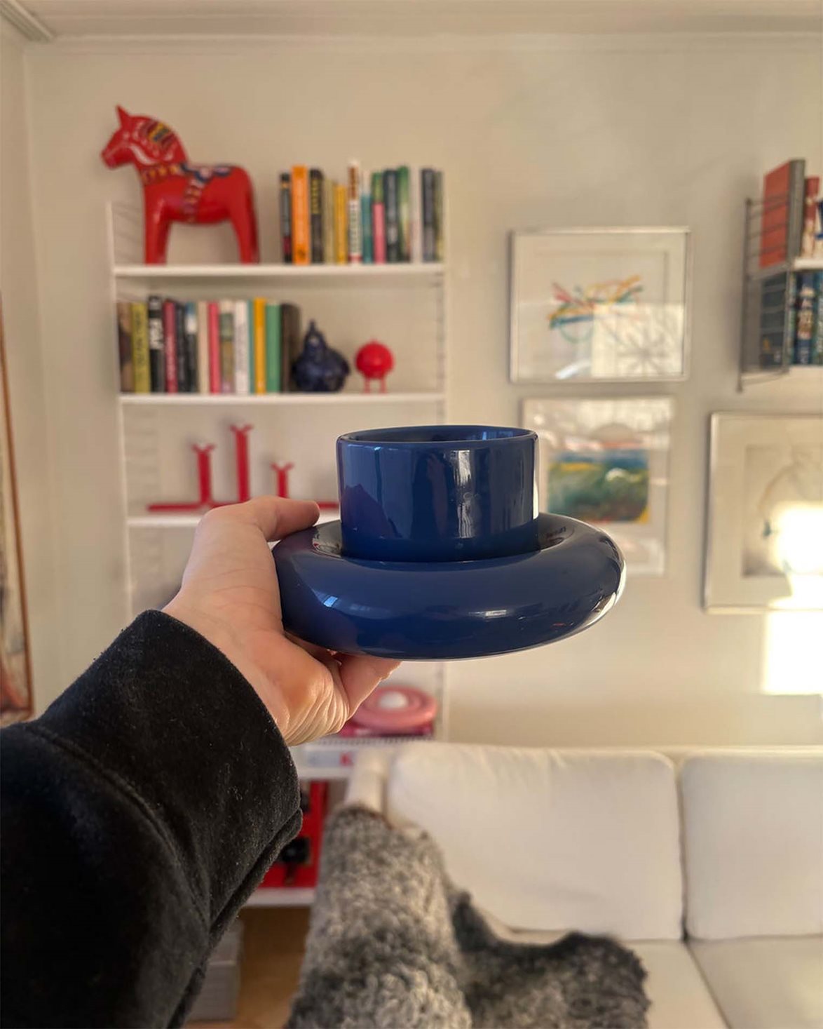 Chunky Cup Cobalt Blue