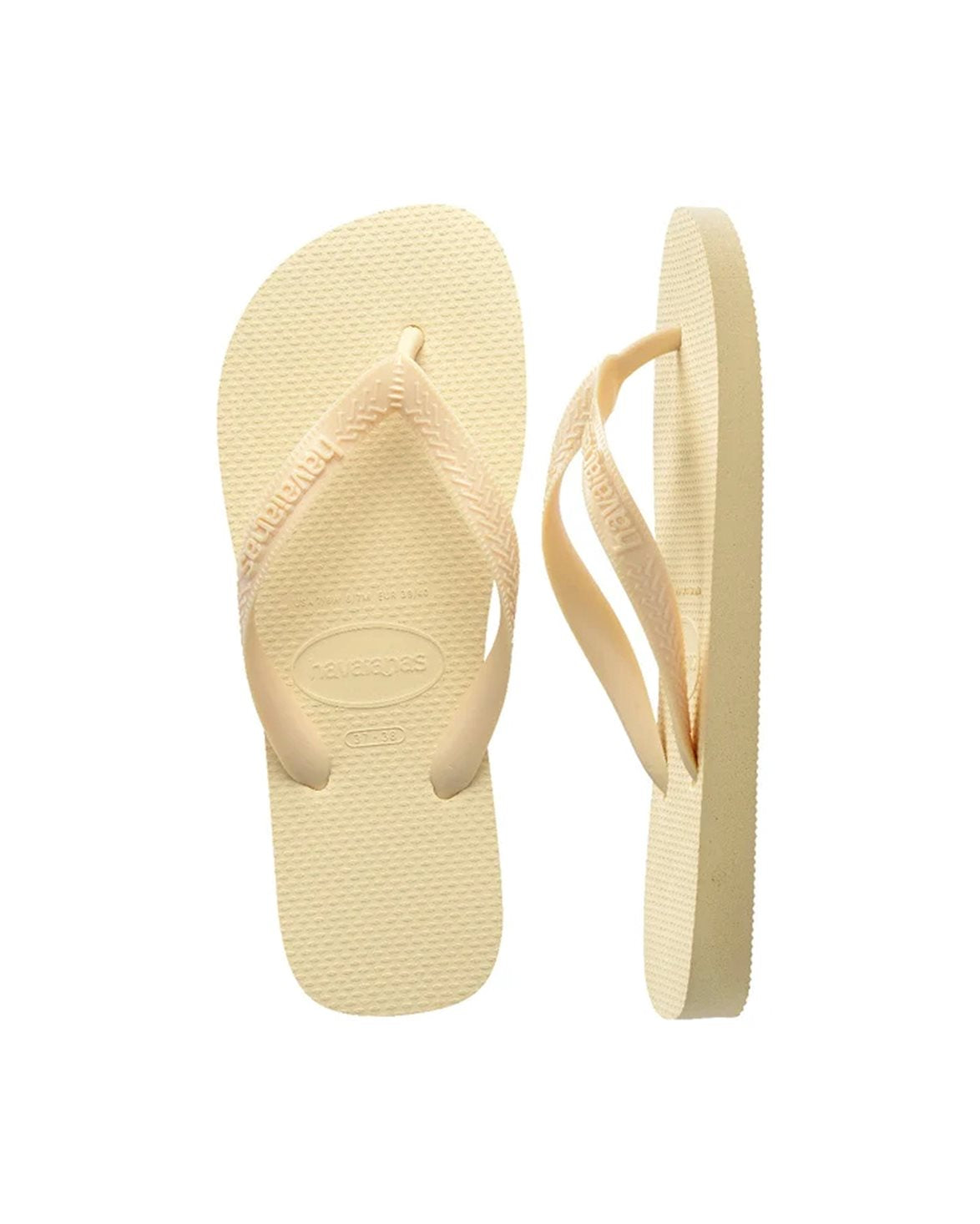 Top Senses Flip Flops W Buttercream