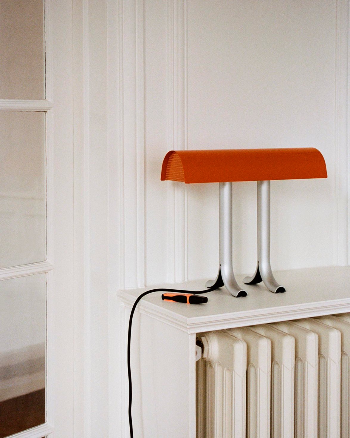 Anagram Table Lamp Charred Orange