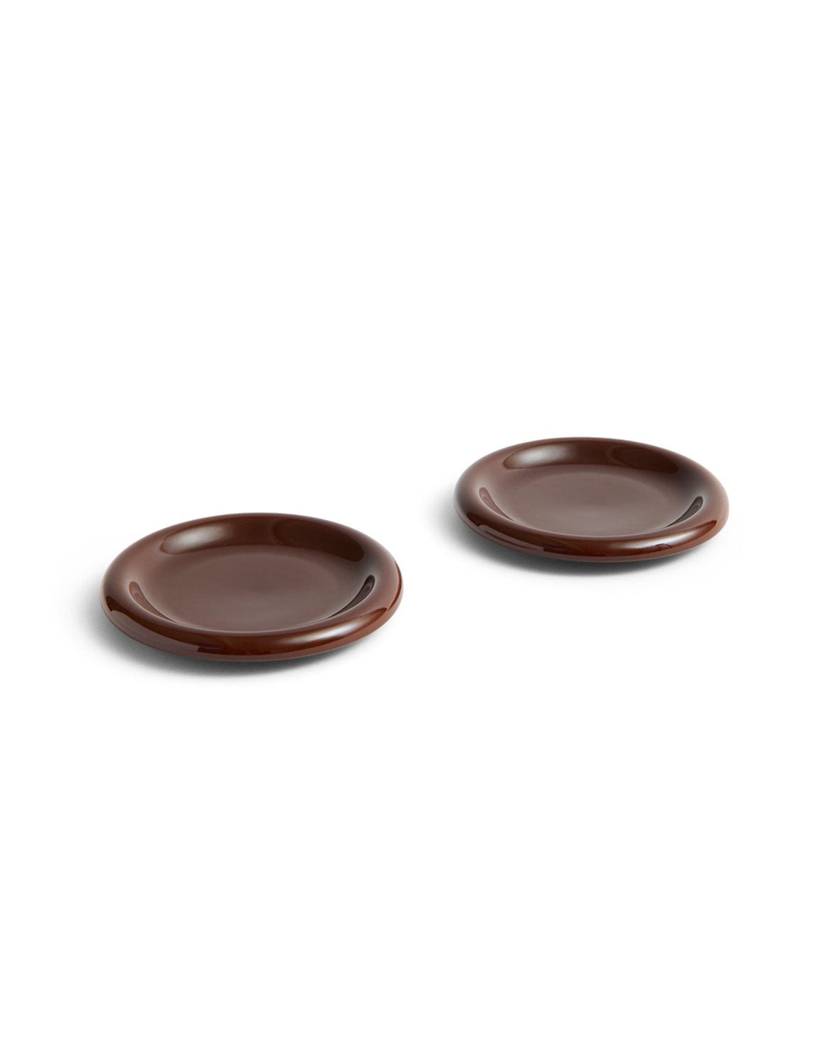 Barro Plate Set Of 2 Ø18 Burgundy