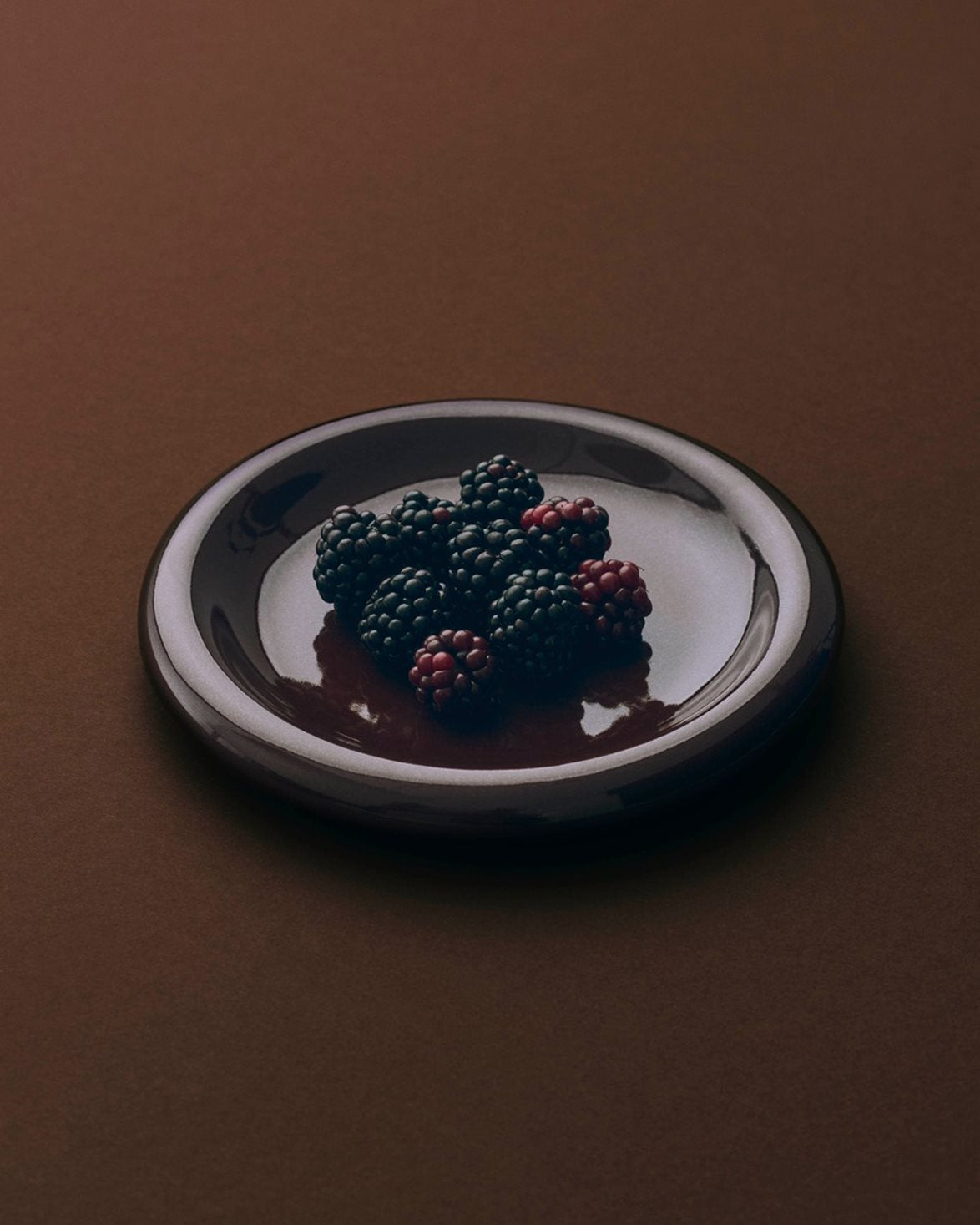 Barro Plate Set Of 2 Ø18 Burgundy