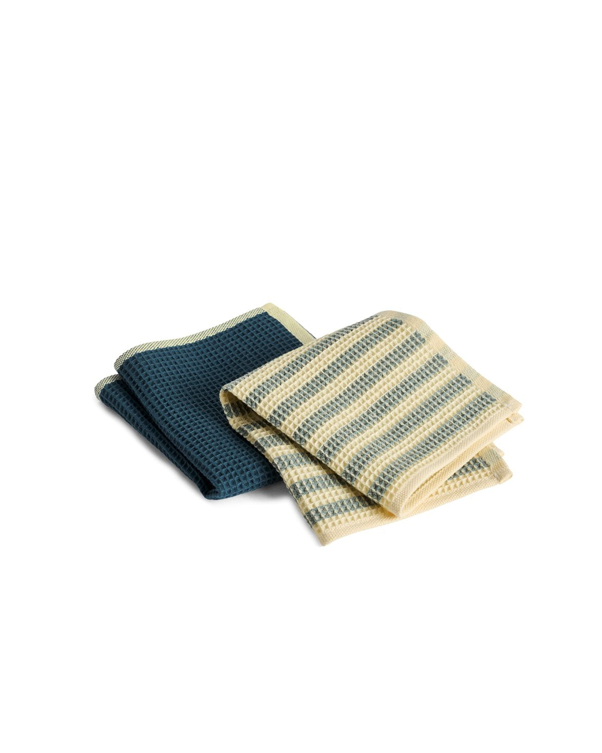 Canteen Dish Cloth Set Of 2 Yellow/Green Mix