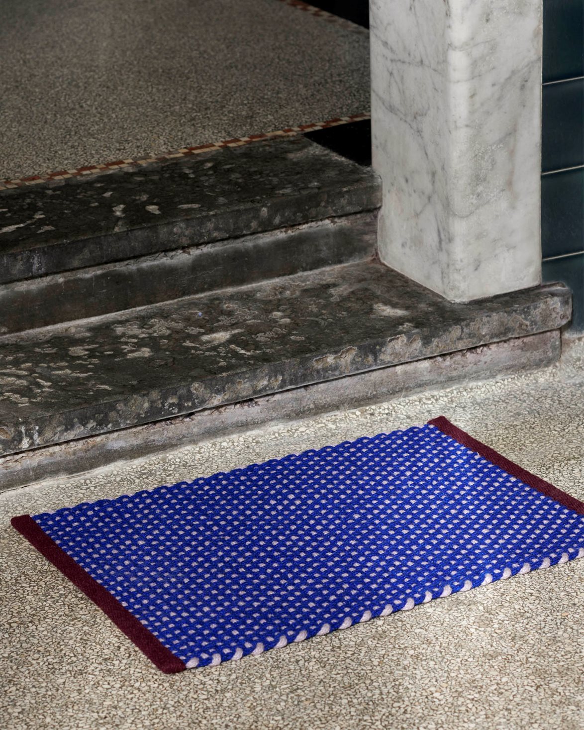 Door Mat Royal Blue