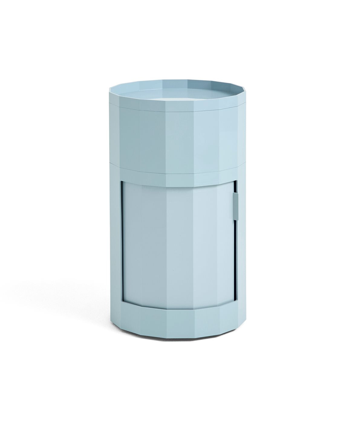 Facet Cabinet High Misty Blue