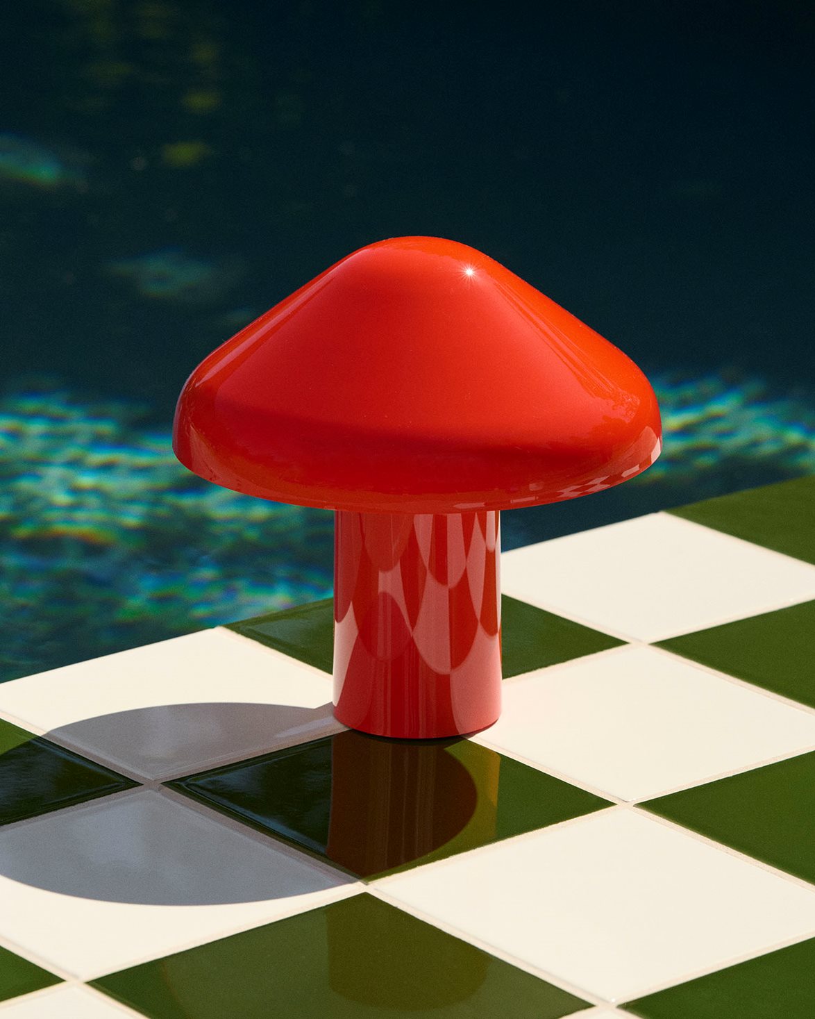 Pao Portable Lamp Red
