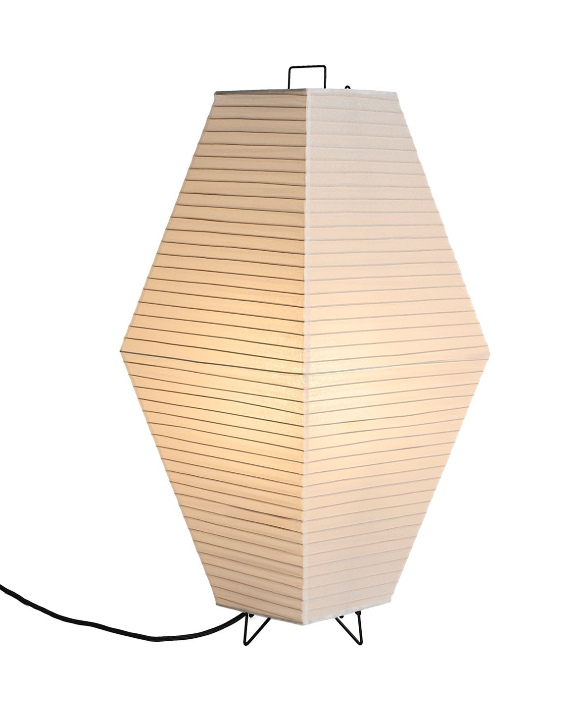 Paper Shade Prism Table/Floor Classic White