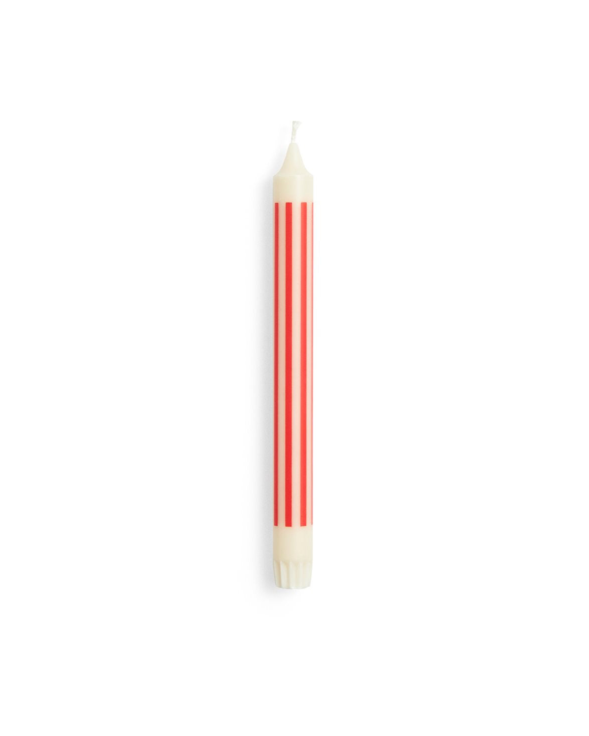 Pattern Candle Off White/Red